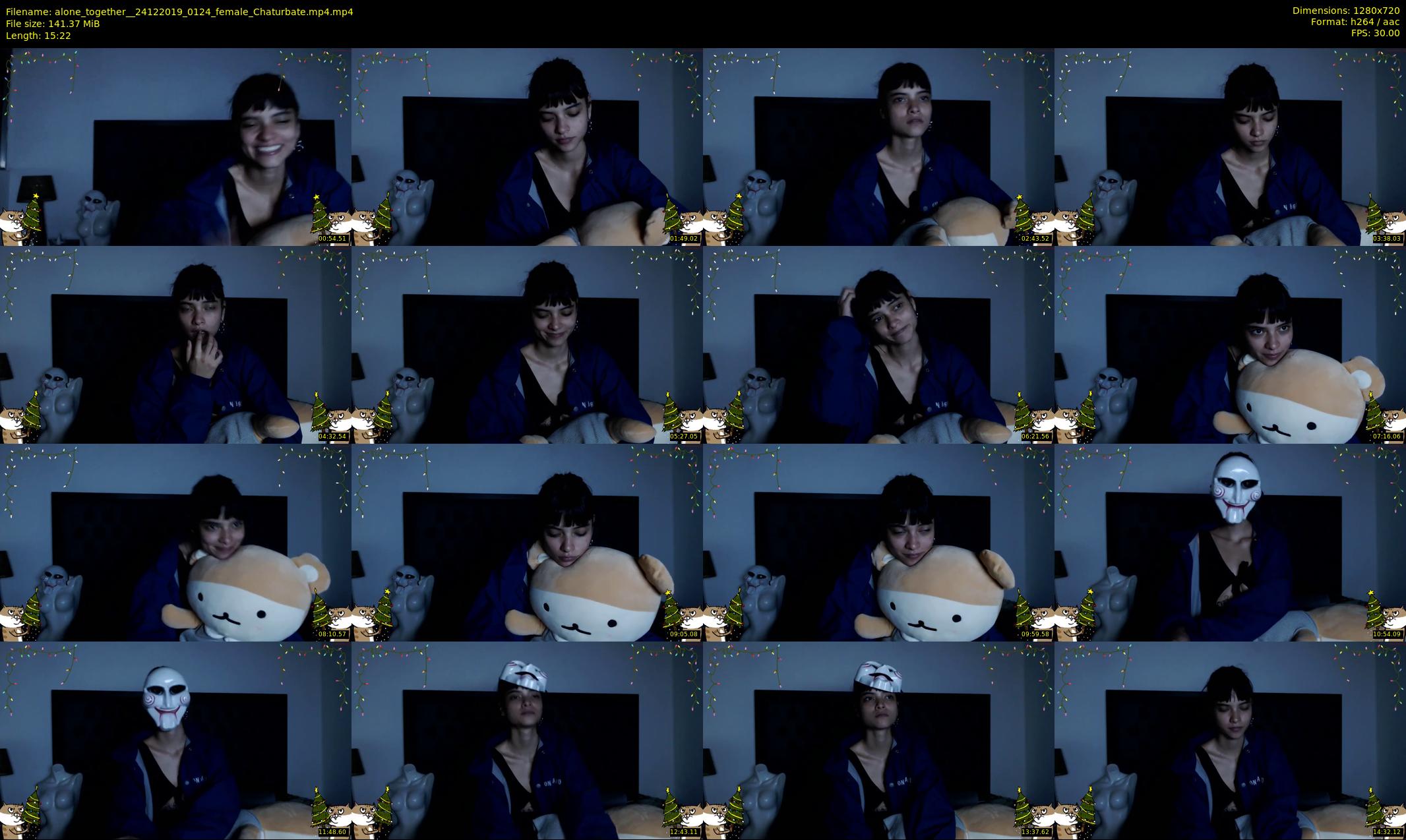alone_together_ — 16 minute Chaturbate female cam show recording, 720p, Dec 24, 2019
