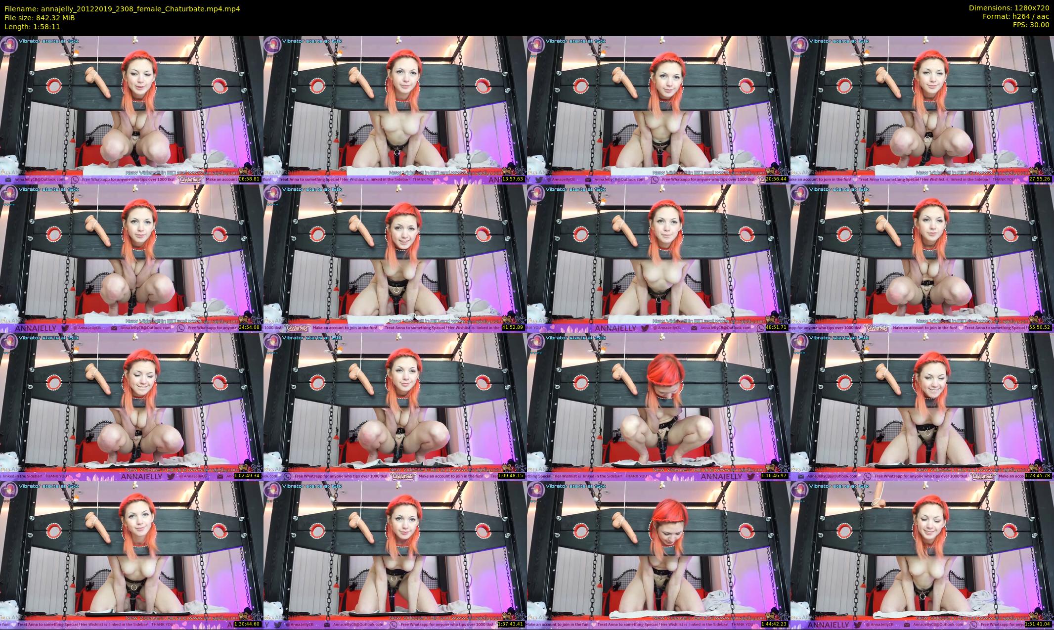 annajelly — 119 minute Chaturbate couple cam show recording, 720p, Dec 20, 2019