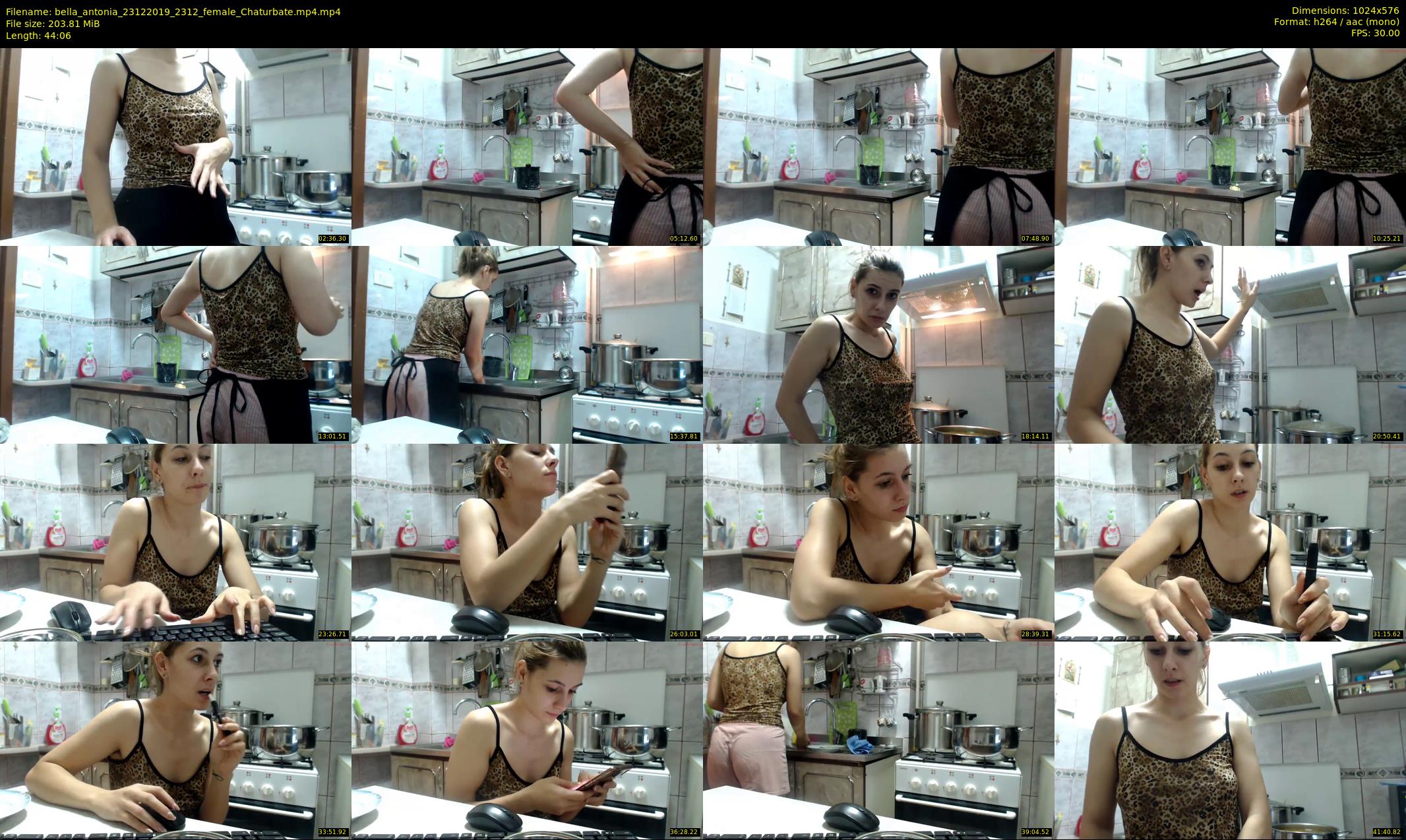 bella_antonia — 45 minute Chaturbate female cam show recording, 480p, Dec 23, 2019