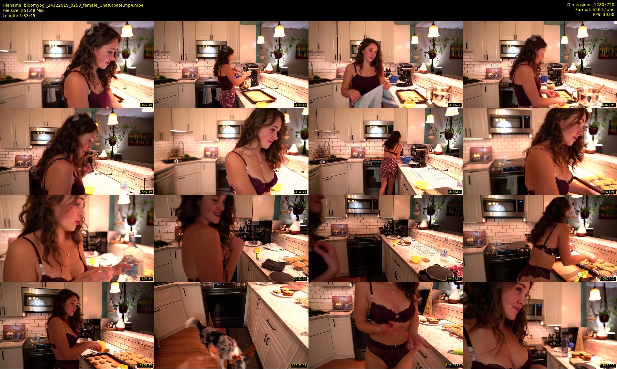 bloomyogi — 94 minute Chaturbate female cam show recording, 720p, Dec 24, 2019