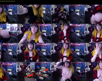 blueasfuck — 103 minute Chaturbate female cam show recording, 720p, Dec 24, 2019