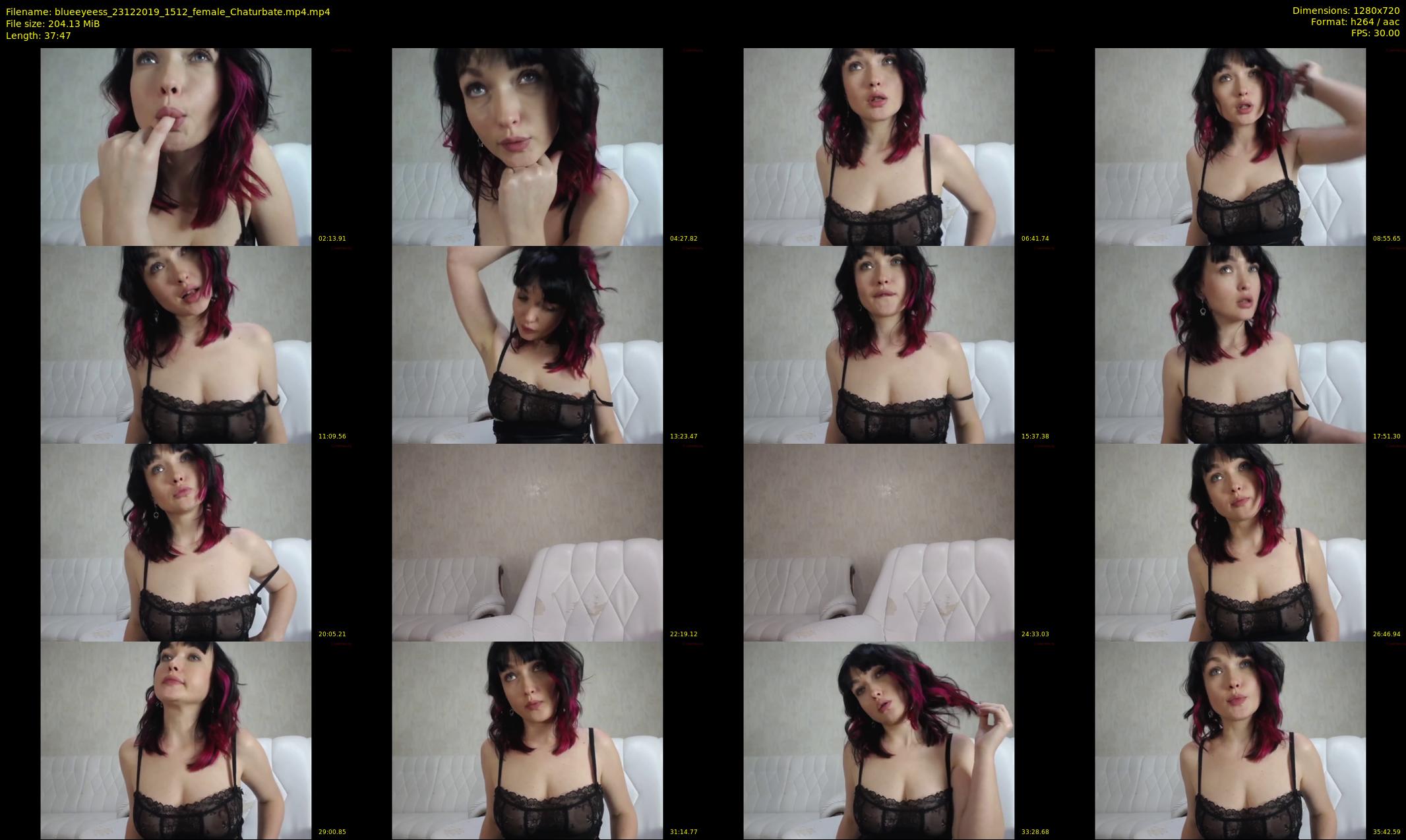blueeyeess — 38 minute Chaturbate female cam show recording, 720p, Dec 23, 2019