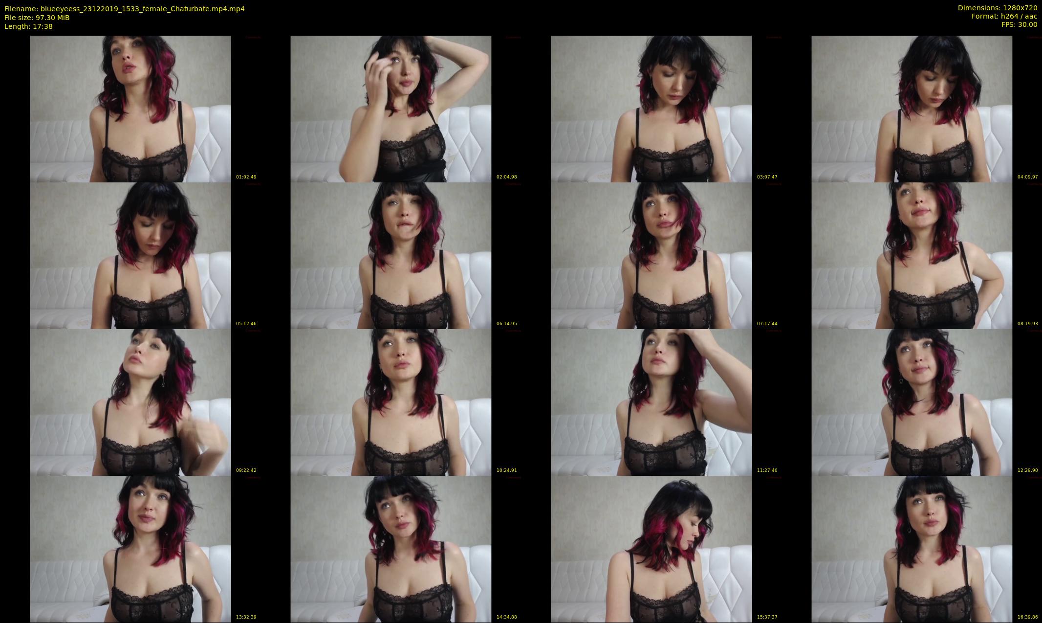 blueeyeess — 18 minute Chaturbate female cam show recording, 720p, Dec 23, 2019