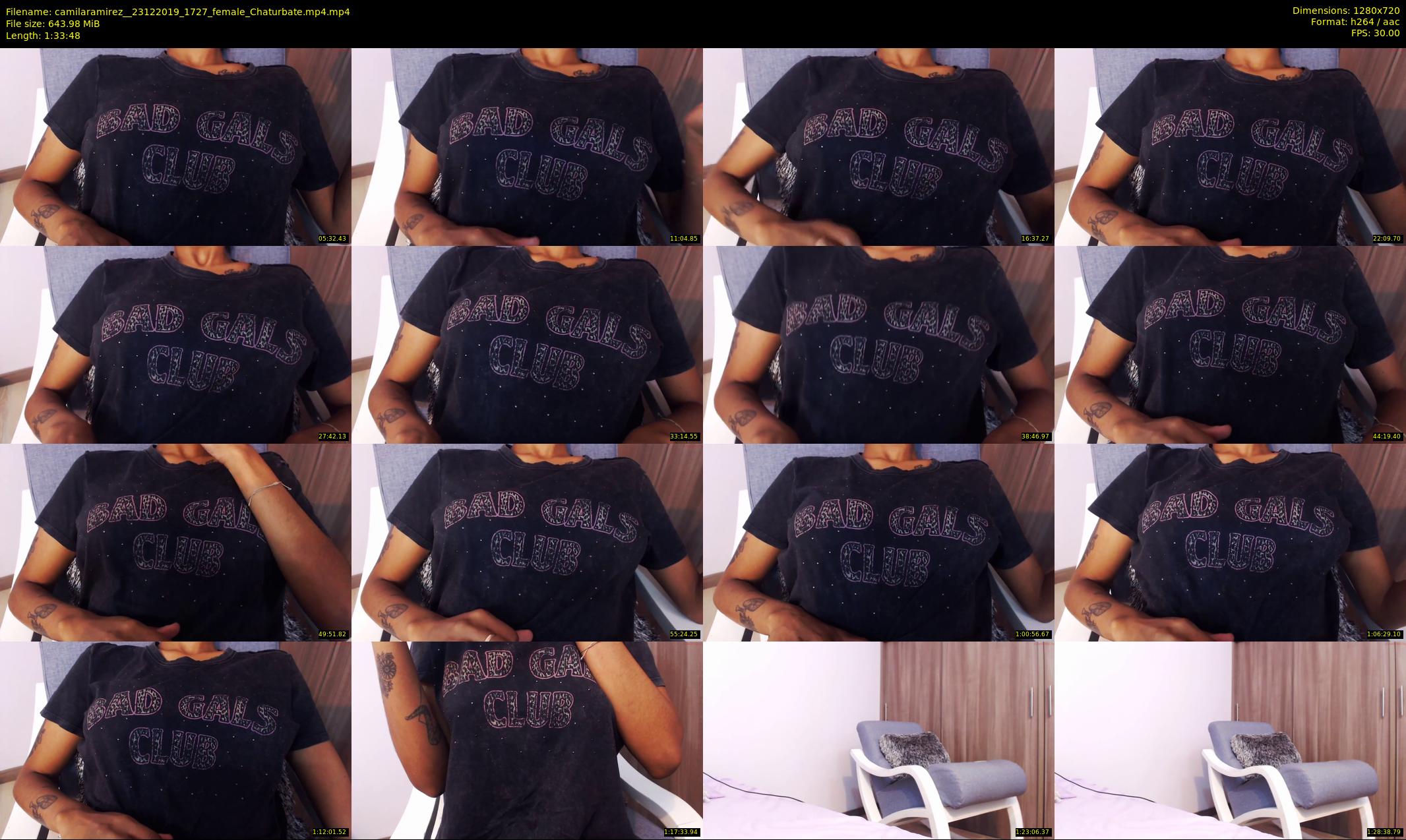 camilaramirez_ — 94 minute Chaturbate female cam show recording, 720p, Dec 23, 2019