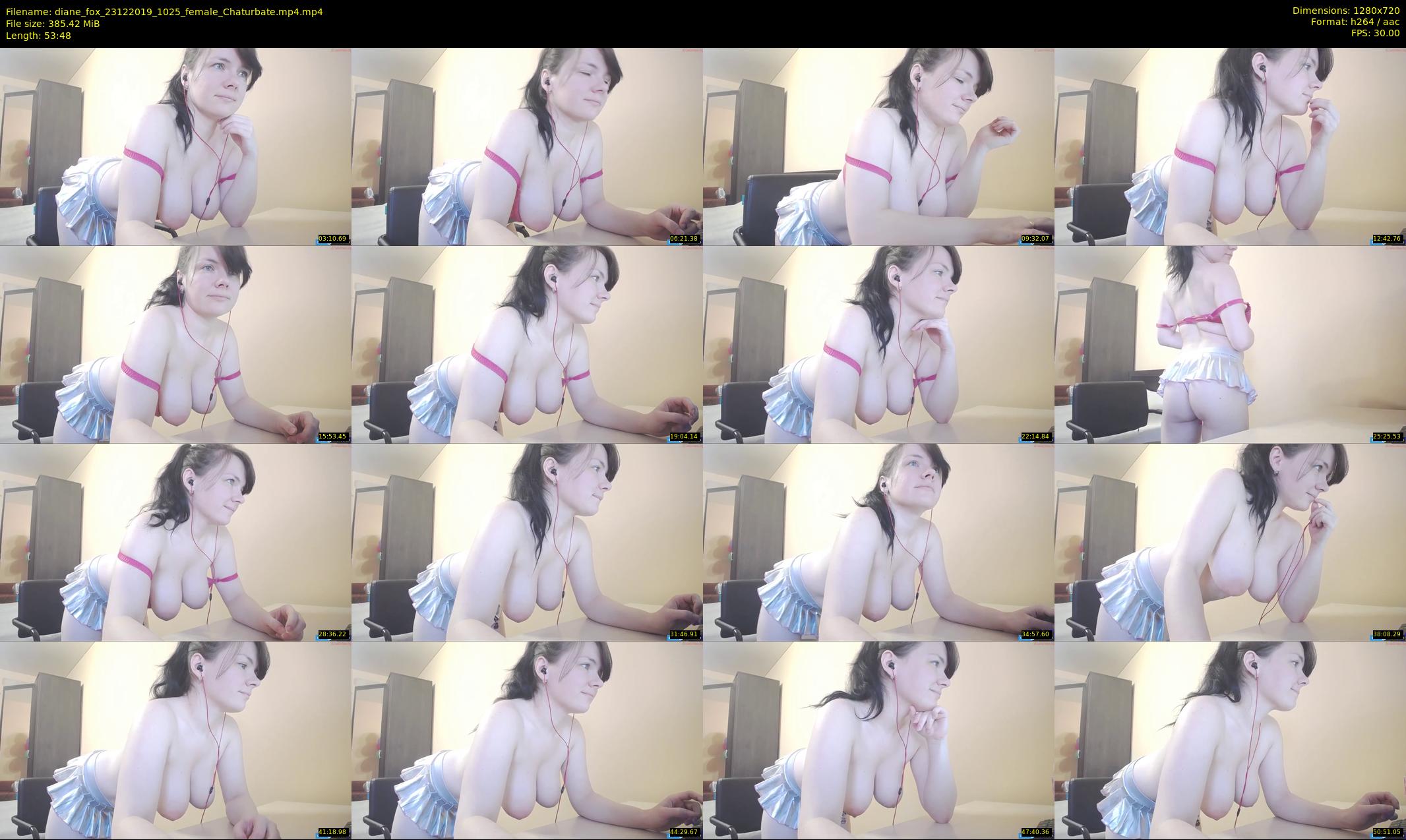 diane_fox — 54 minute Chaturbate female cam show recording, 720p, Dec 23, 2019