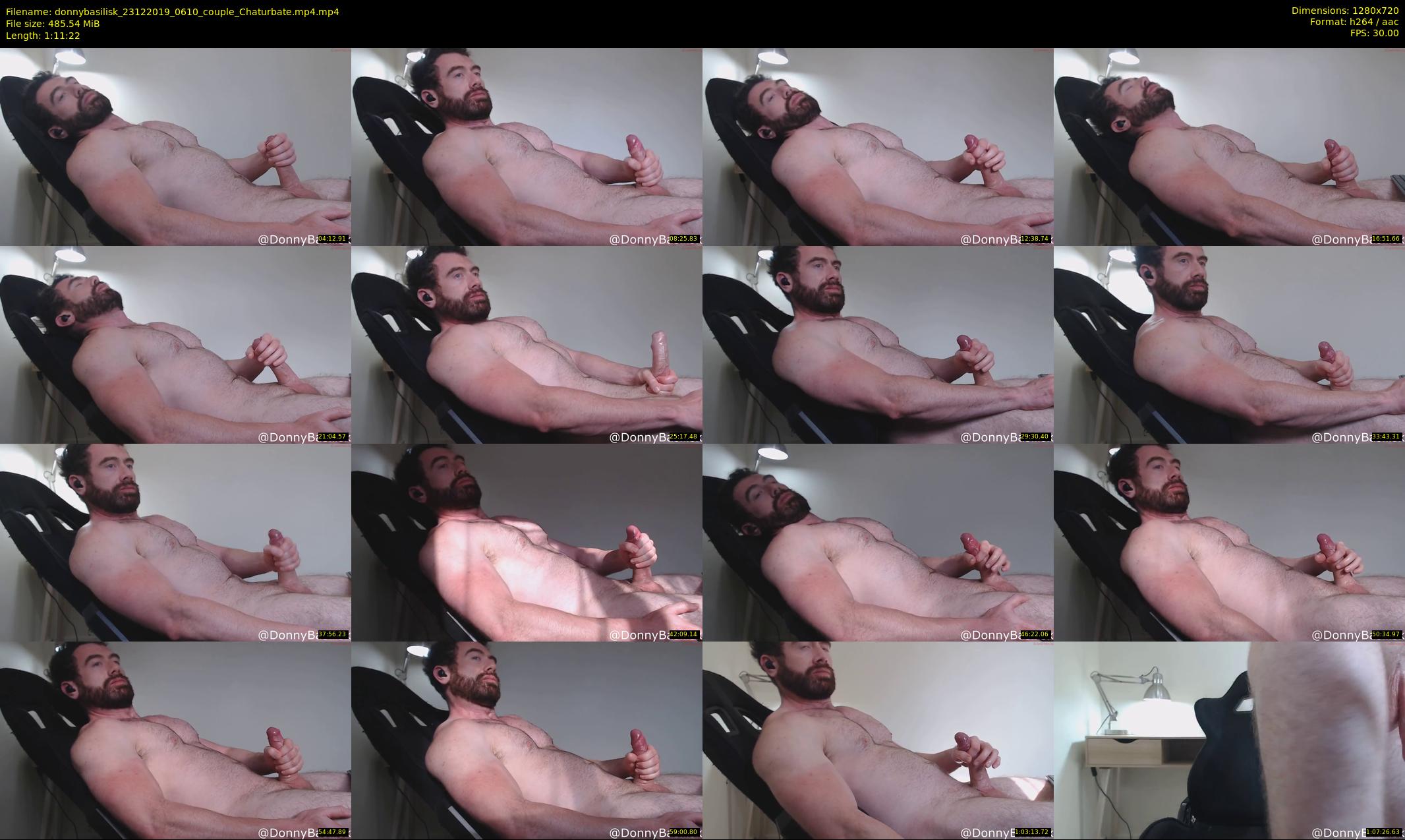 donnybasilisk — 72 minute Chaturbate male cam show recording, 720p, Dec 23, 2019