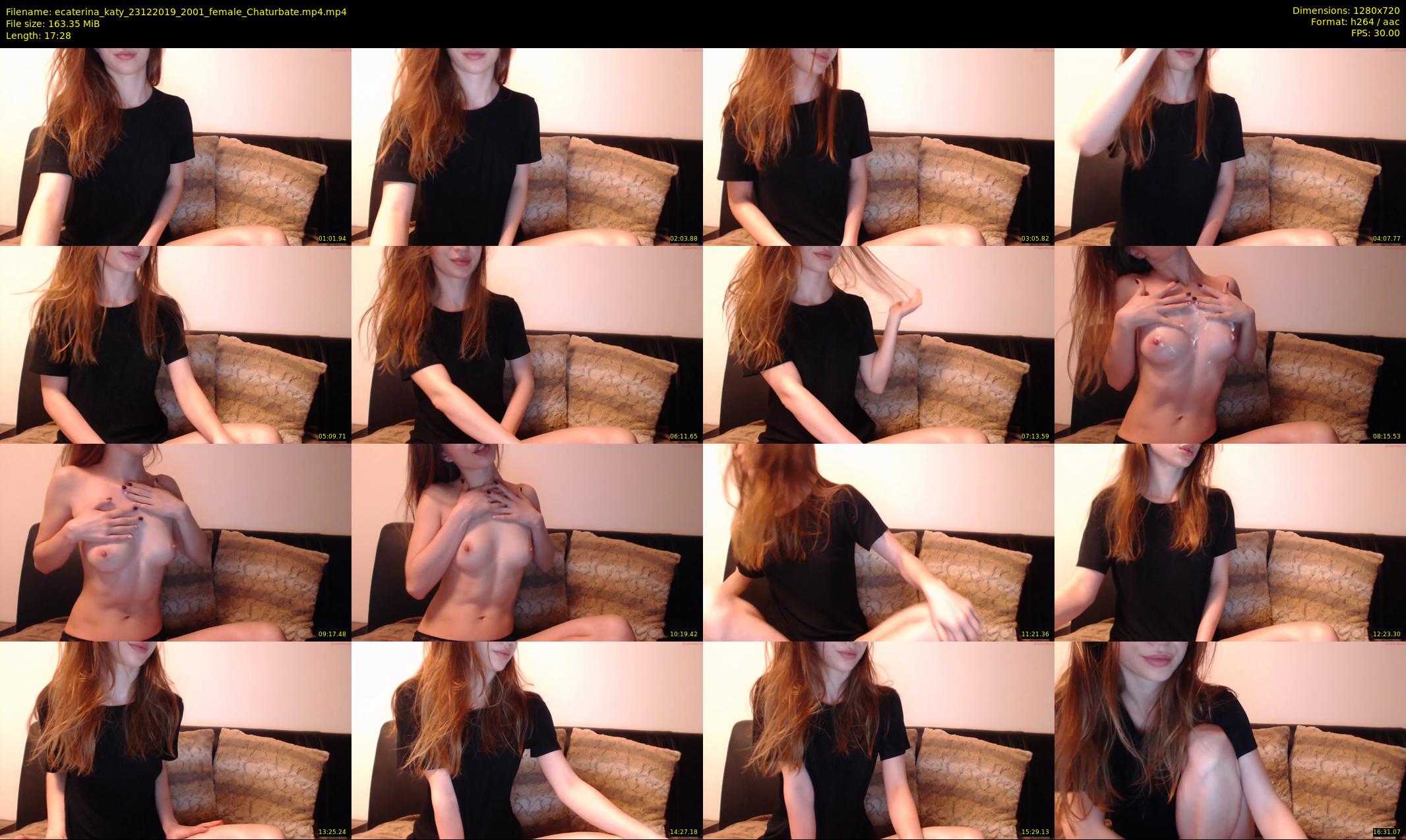 ecaterina_katy — 18 minute Chaturbate female cam show recording, 720p, Dec 23, 2019