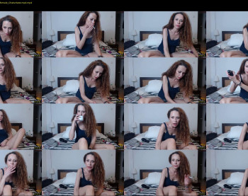 evolett — 5 minute Chaturbate female cam show recording, 720p, Dec 23, 2019