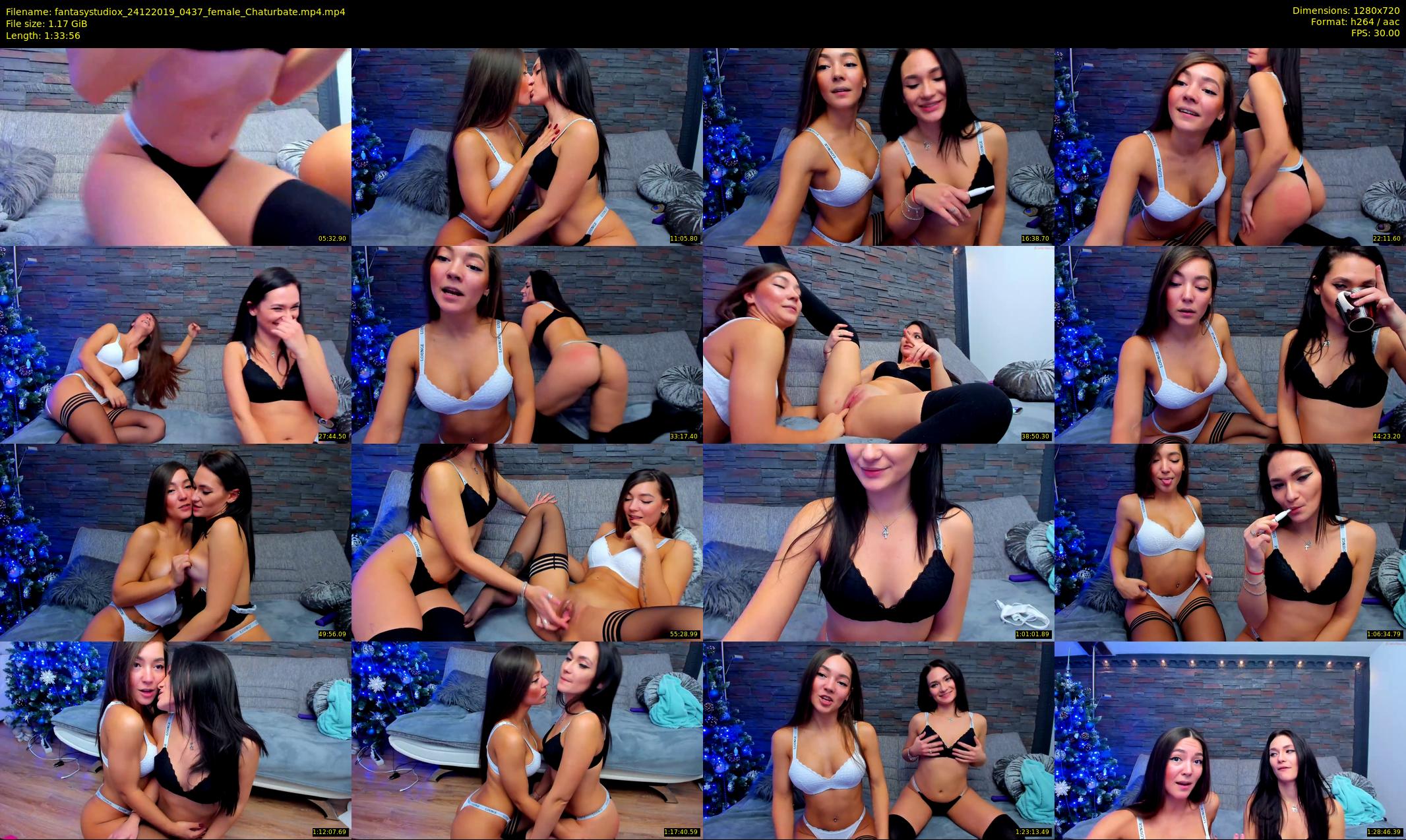 fantasystudiox — 94 minute Chaturbate female cam show recording, 720p, Dec 24, 2019