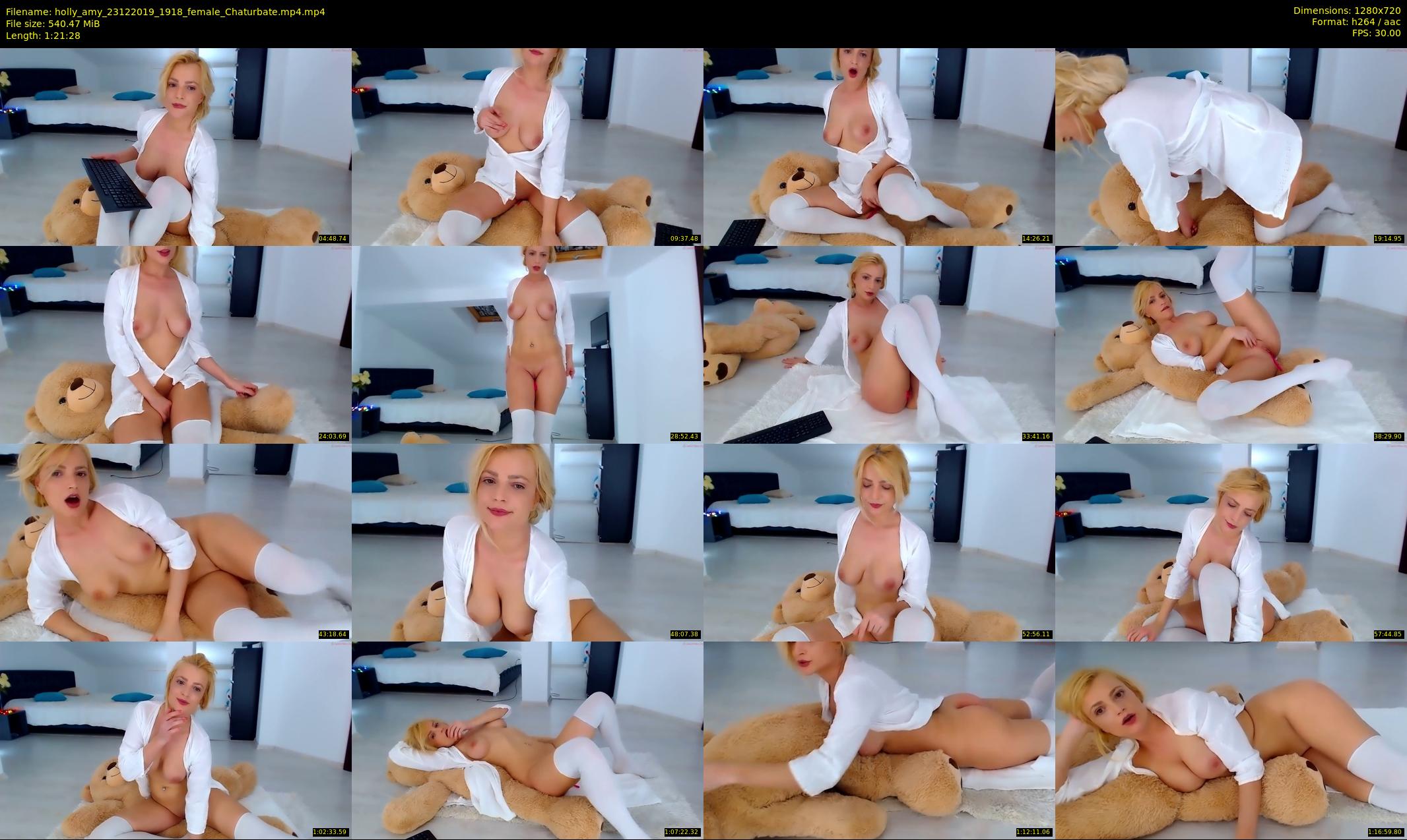 holly_amy — 82 minute Chaturbate couple cam show recording, 720p, Dec 23, 2019