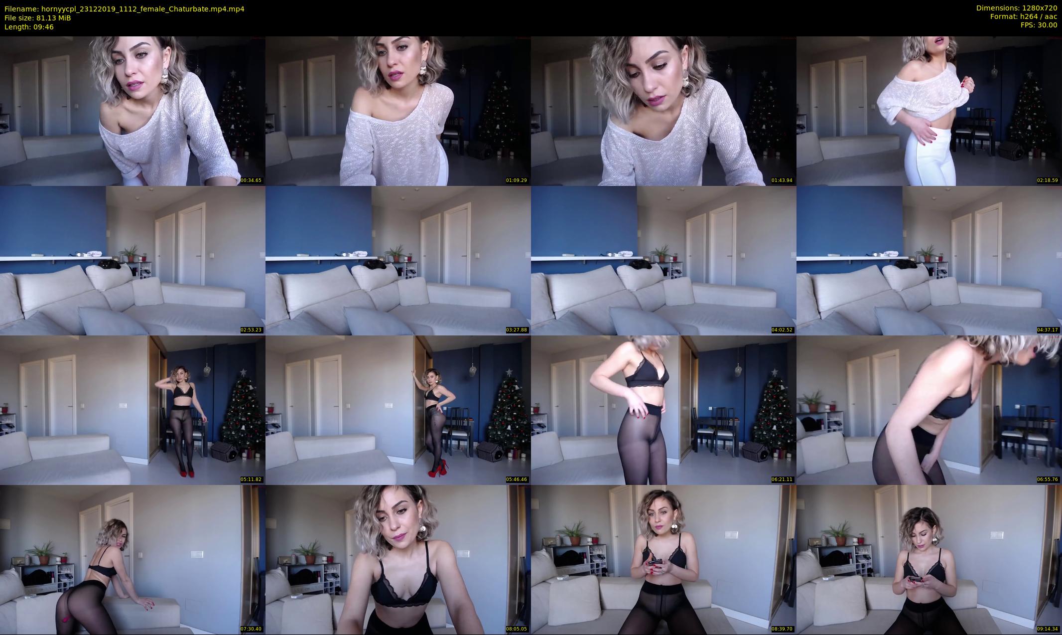 hornyycpl — 10 minute Chaturbate couple cam show recording, 720p, Dec 23, 2019