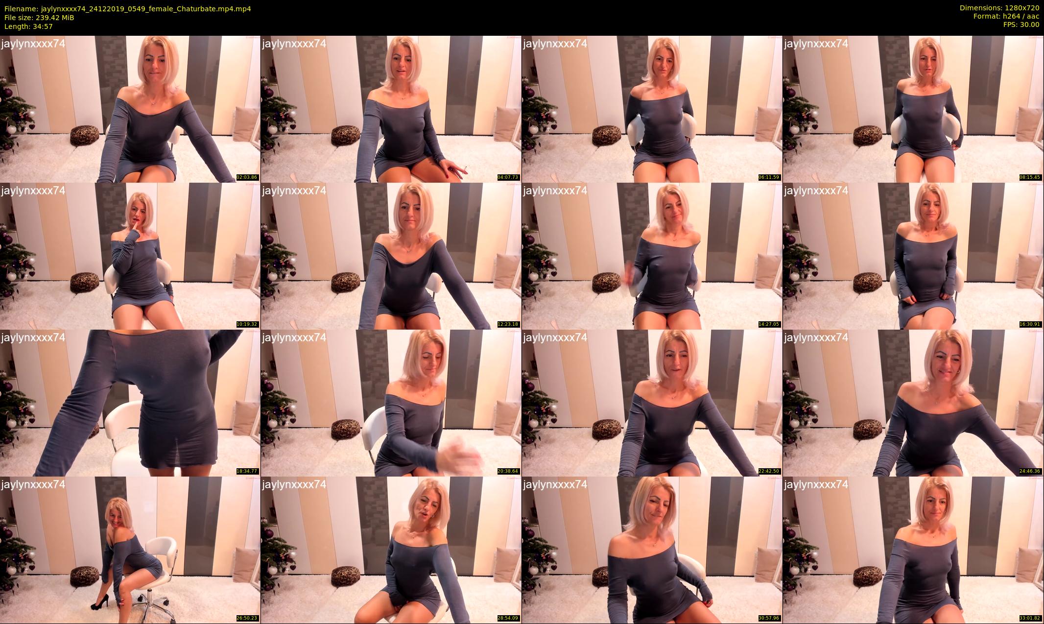 jaylynxxxx74 — 35 minute Chaturbate female cam show recording, 720p, Dec 24, 2019