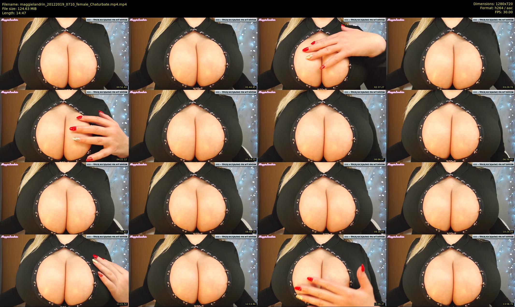 maggielandrin — 15 minute Chaturbate female cam show recording, 720p, Dec 20, 2019