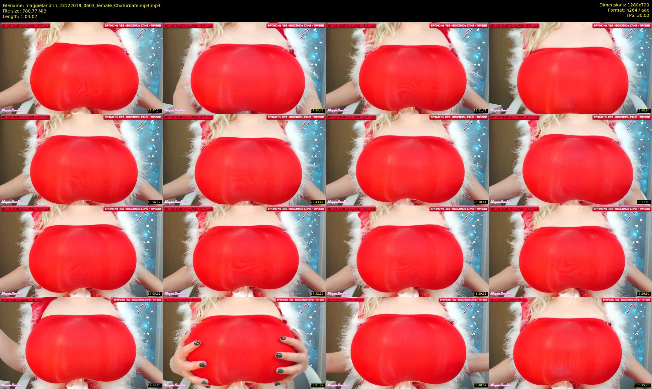 maggielandrin — 65 minute Chaturbate female cam show recording, 720p, Dec 23, 2019