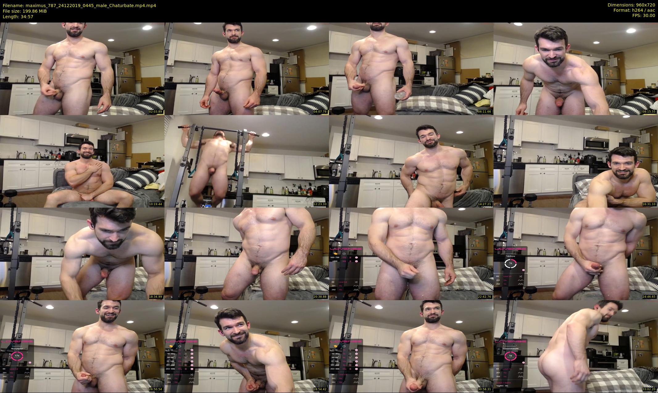 maximus_787 — 35 minute Chaturbate male cam show recording, 720p, Dec 24, 2019