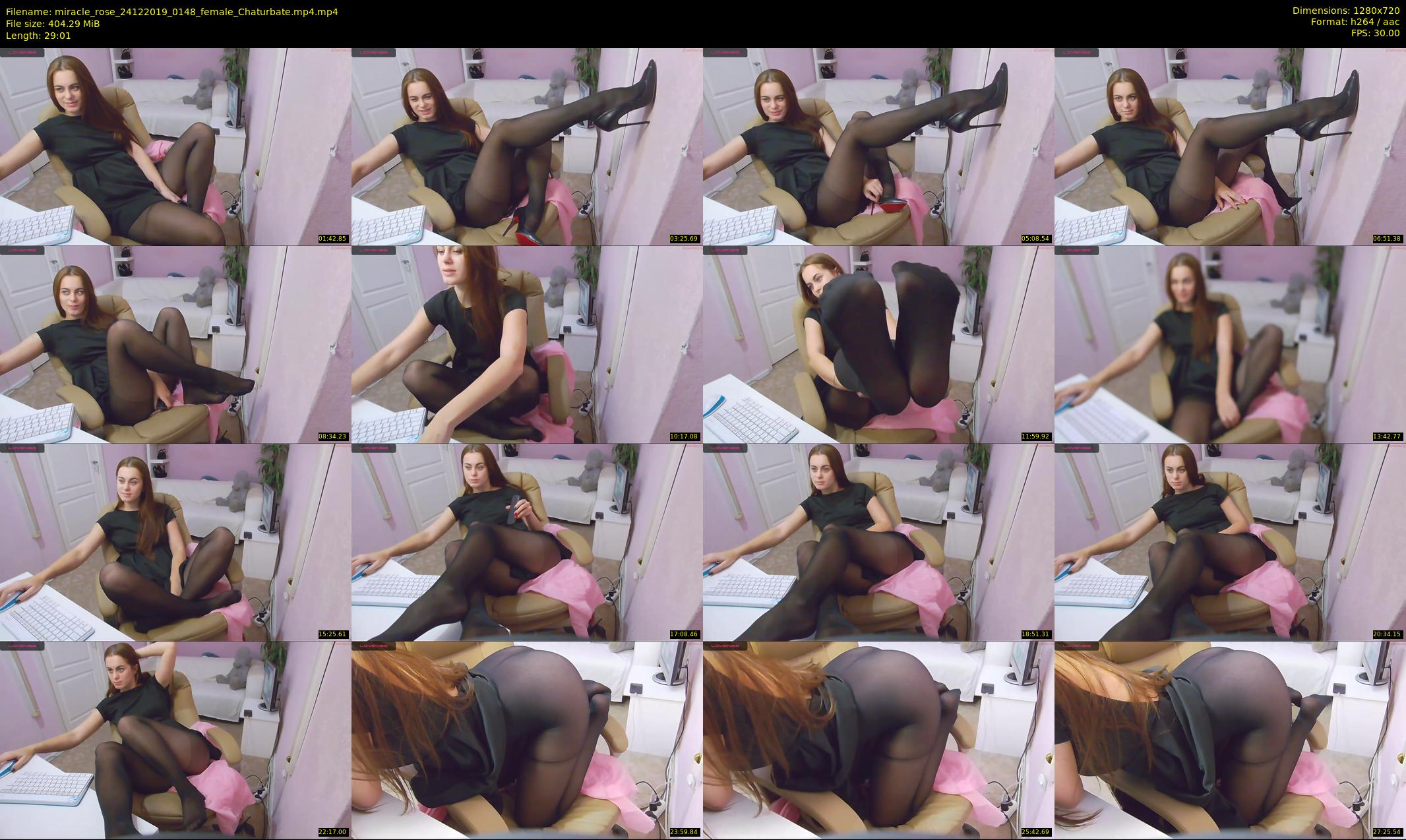 miracle_rose — 30 minute Chaturbate female cam show recording, 720p, Dec 24, 2019