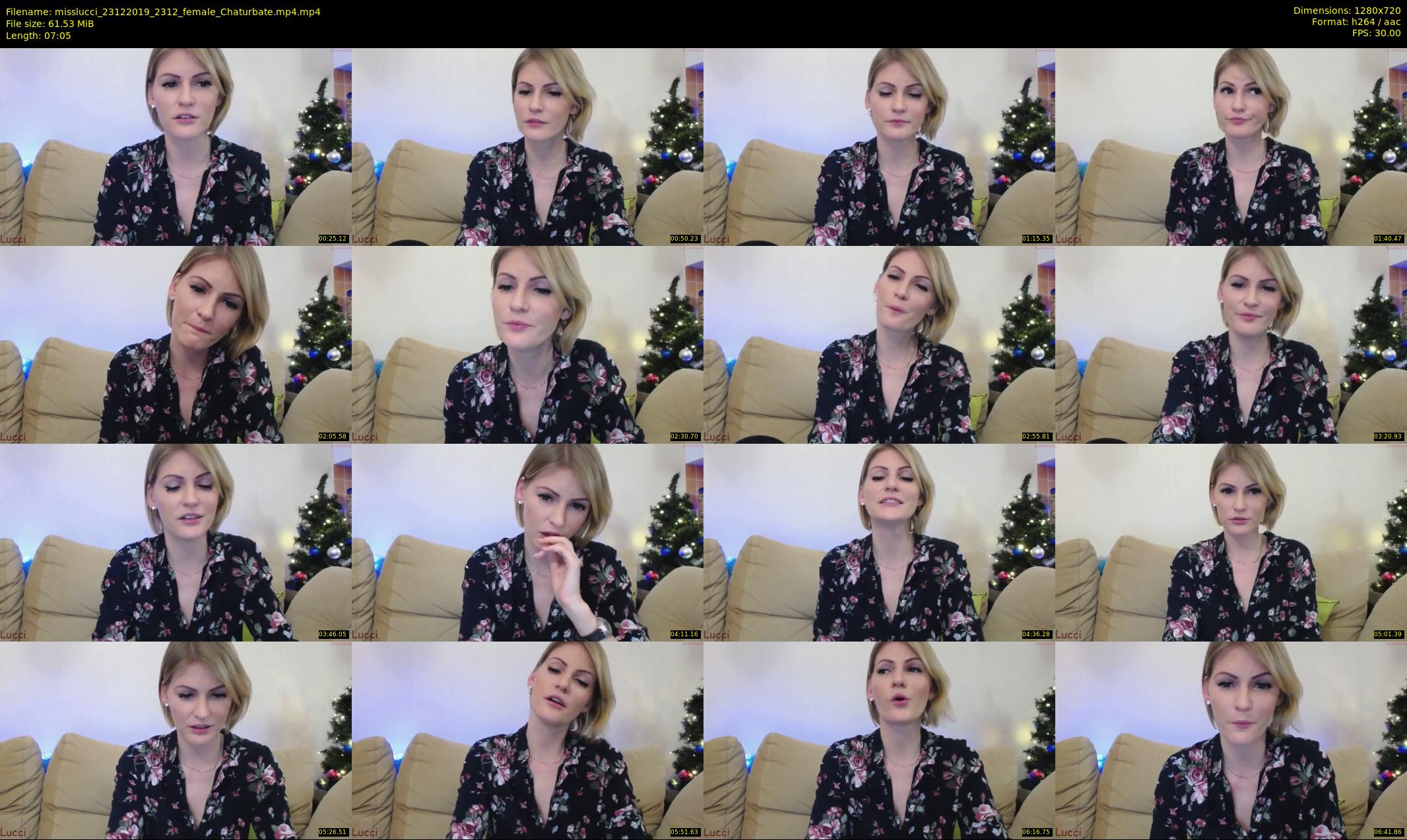 misslucci — 8 minute Chaturbate female cam show recording, 720p, Dec 23, 2019