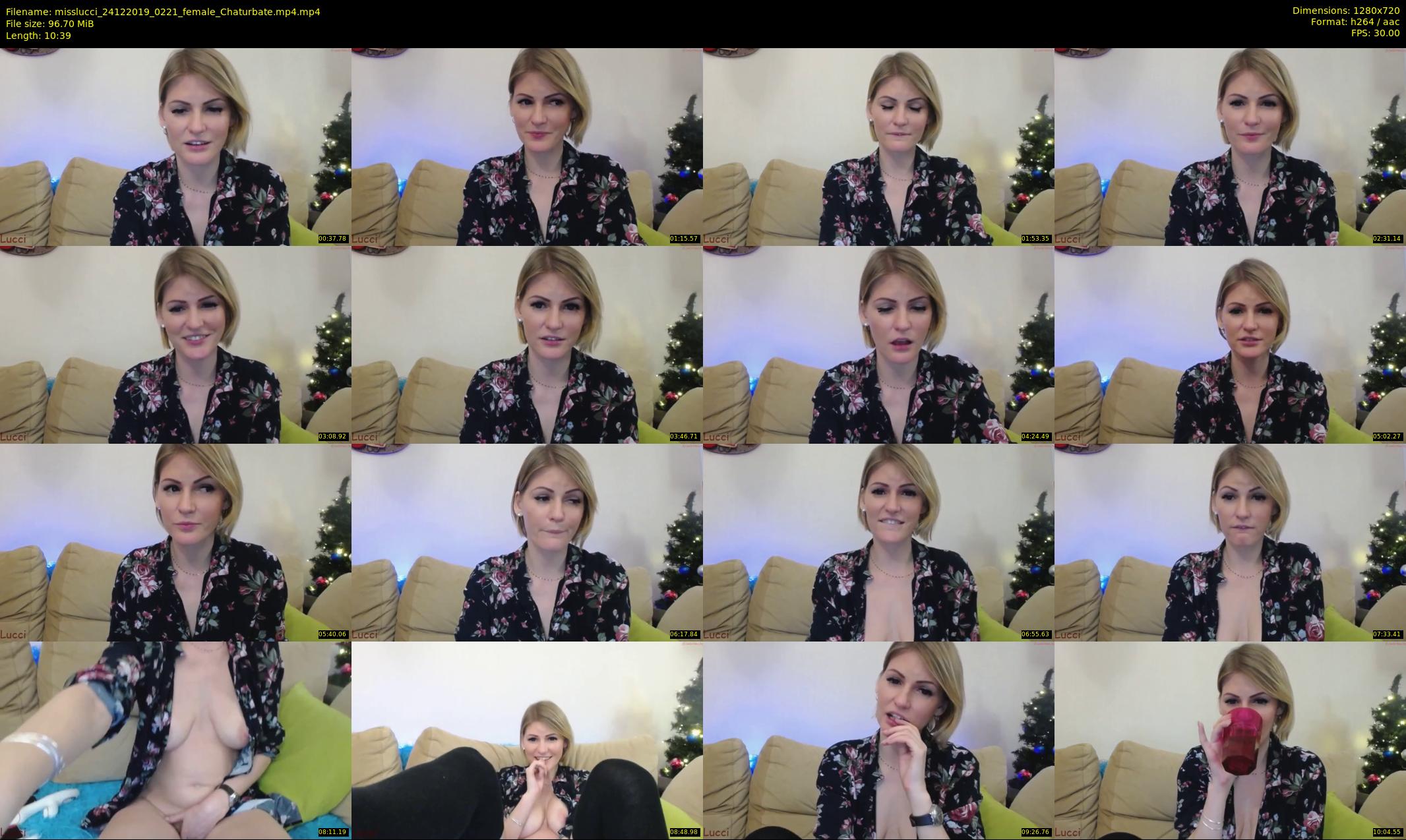 misslucci — 11 minute Chaturbate female cam show recording, 720p, Dec 24, 2019