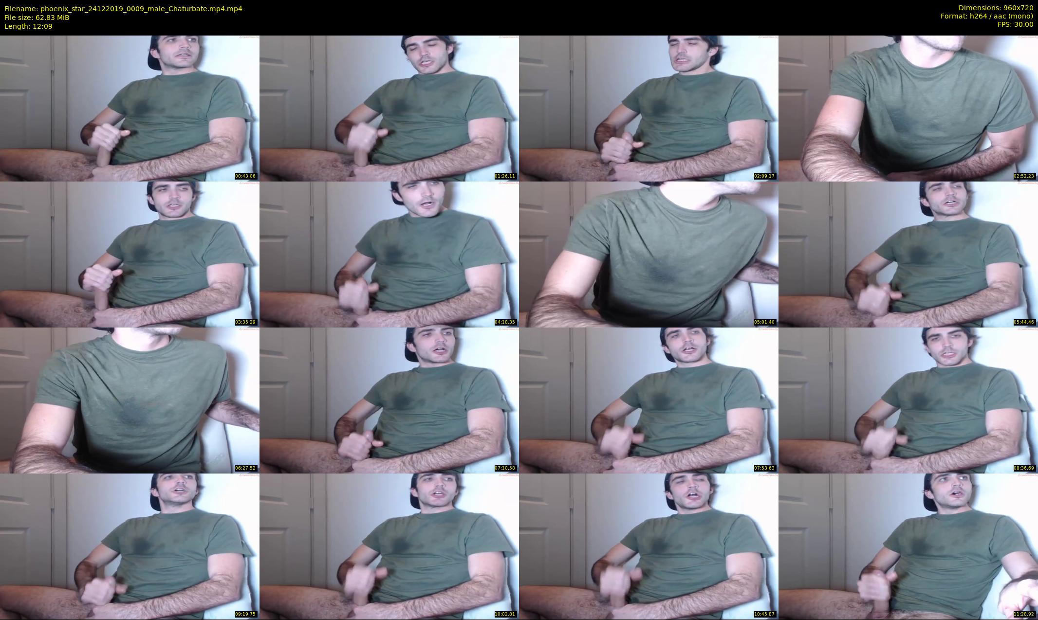 phoenix_star — 13 minute Chaturbate male cam show recording, 720p, Dec 24, 2019