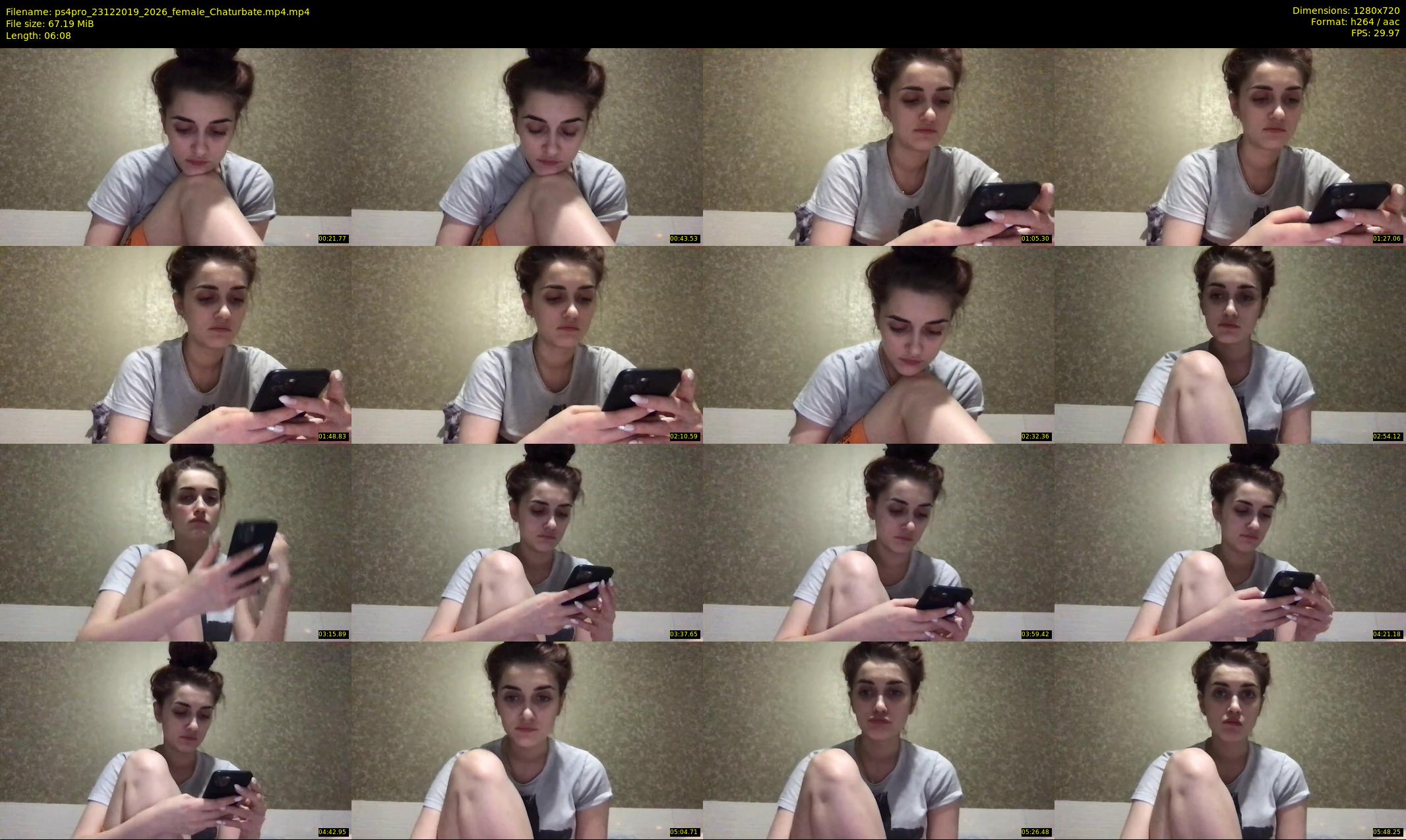 ps4pro — 7 minute Chaturbate female cam show recording, 720p, Dec 23, 2019