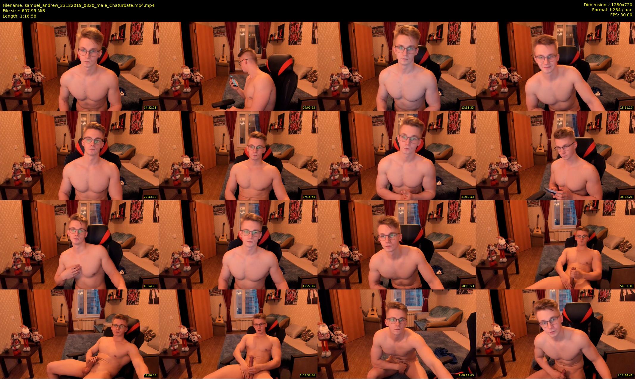 samuel_andrew — 77 minute Chaturbate male cam show recording, 720p, Dec 23, 2019