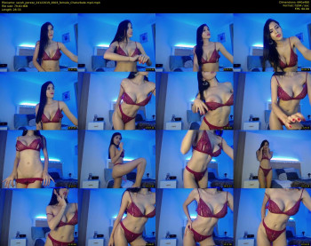 sarah_perezz — 29 minute Chaturbate female cam show recording, 480p, Dec 24, 2019
