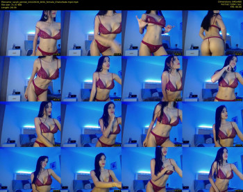 sarah_perezz — 29 minute Chaturbate female cam show recording, 480p, Dec 24, 2019