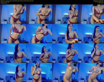 sarah_perezz — 30 minute Chaturbate female cam show recording, 480p, Dec 24, 2019