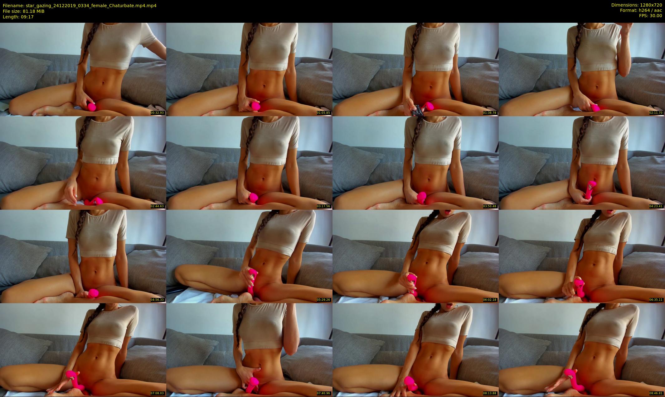 star_gazing — 10 minute Chaturbate female cam show recording, 720p, Dec 24, 2019