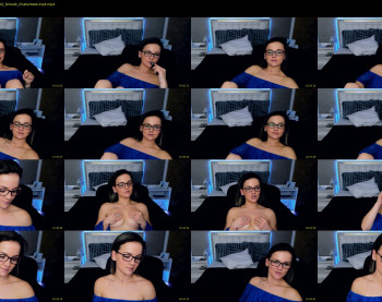 tiffanyriox — 60 minute Chaturbate female cam show recording, 720p, Dec 24, 2019