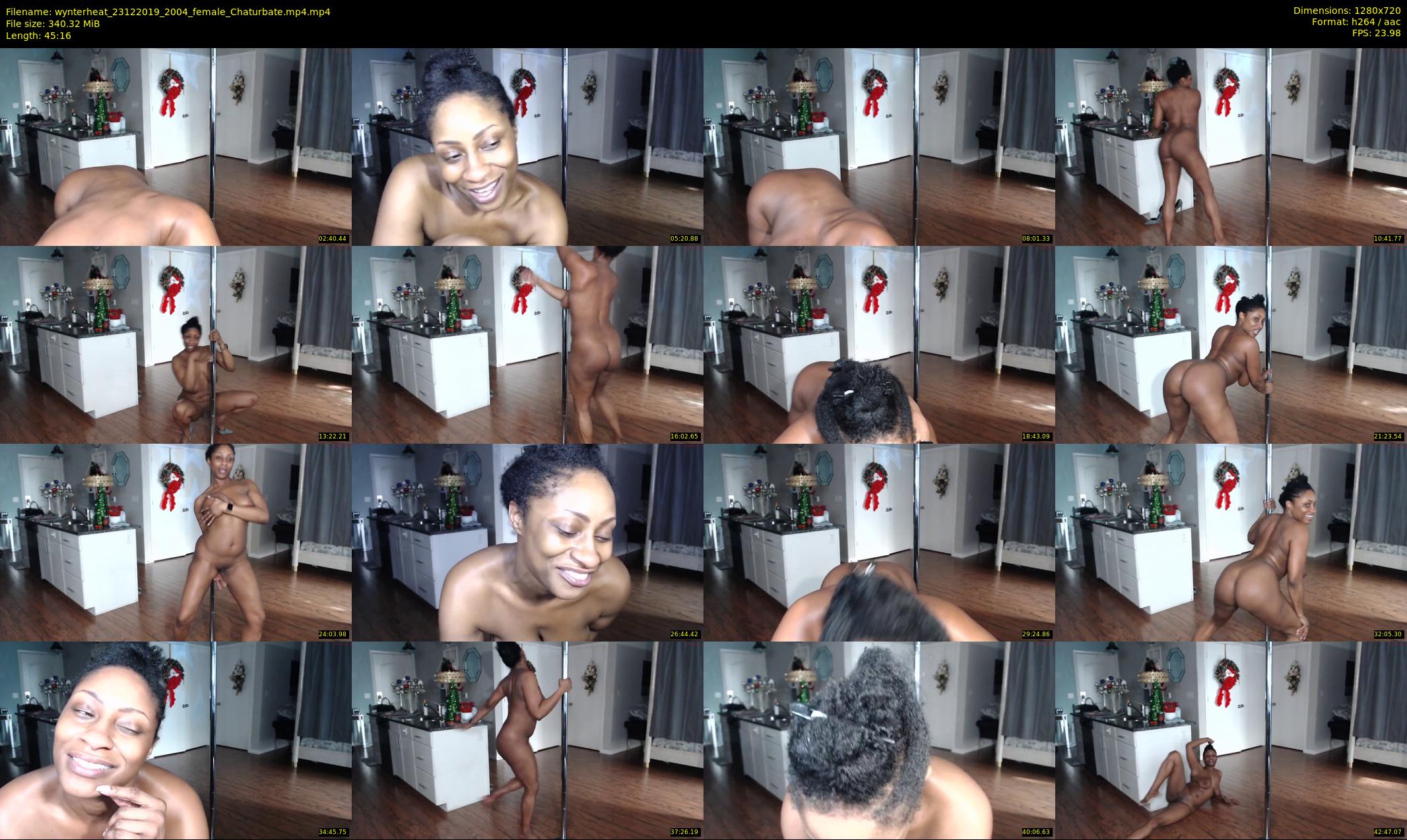 wynterheat — 46 minute Chaturbate female cam show recording, 720p, Dec 23, 2019