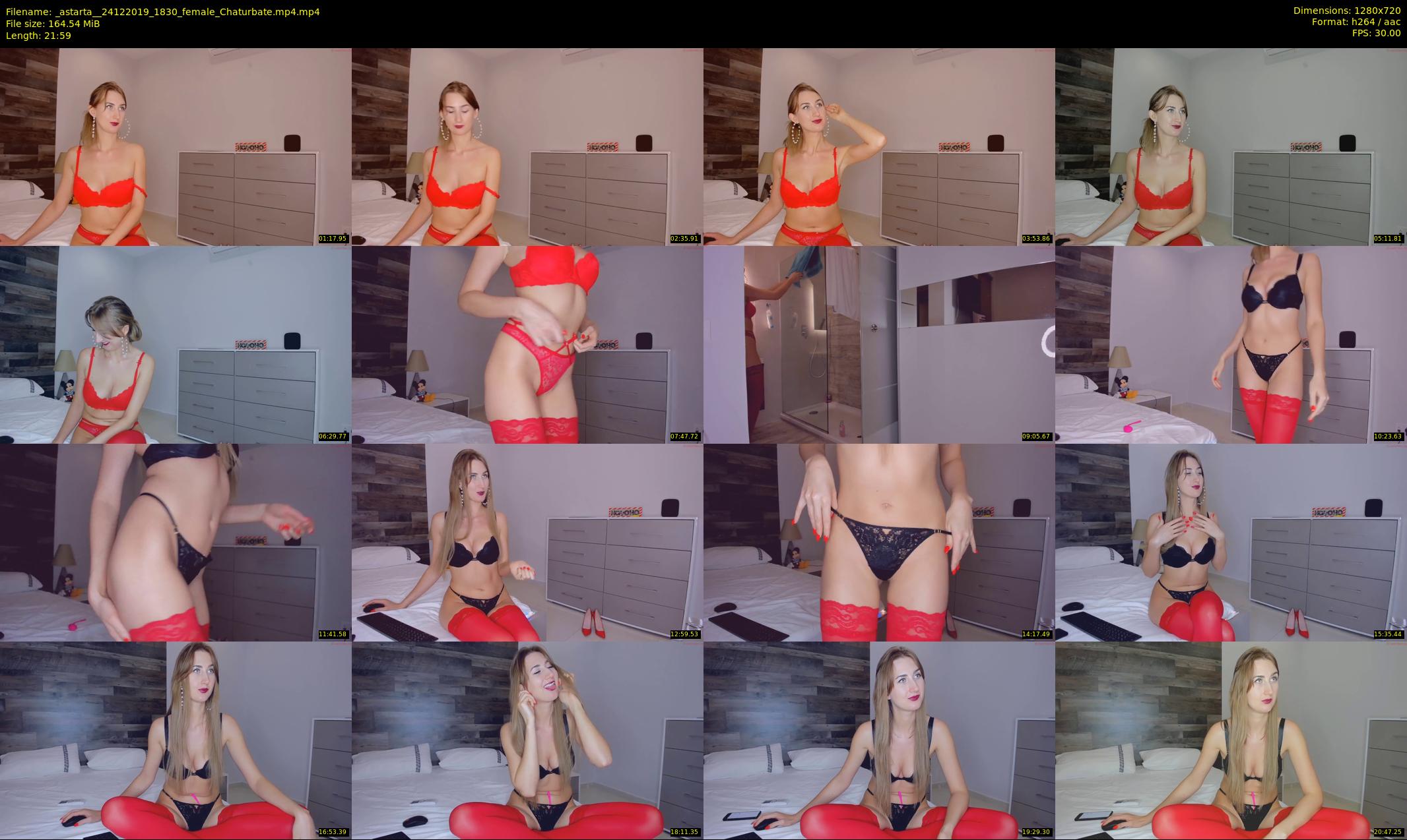 _astarta_ — 22 minute Chaturbate female cam show recording, 720p, Dec 24, 2019