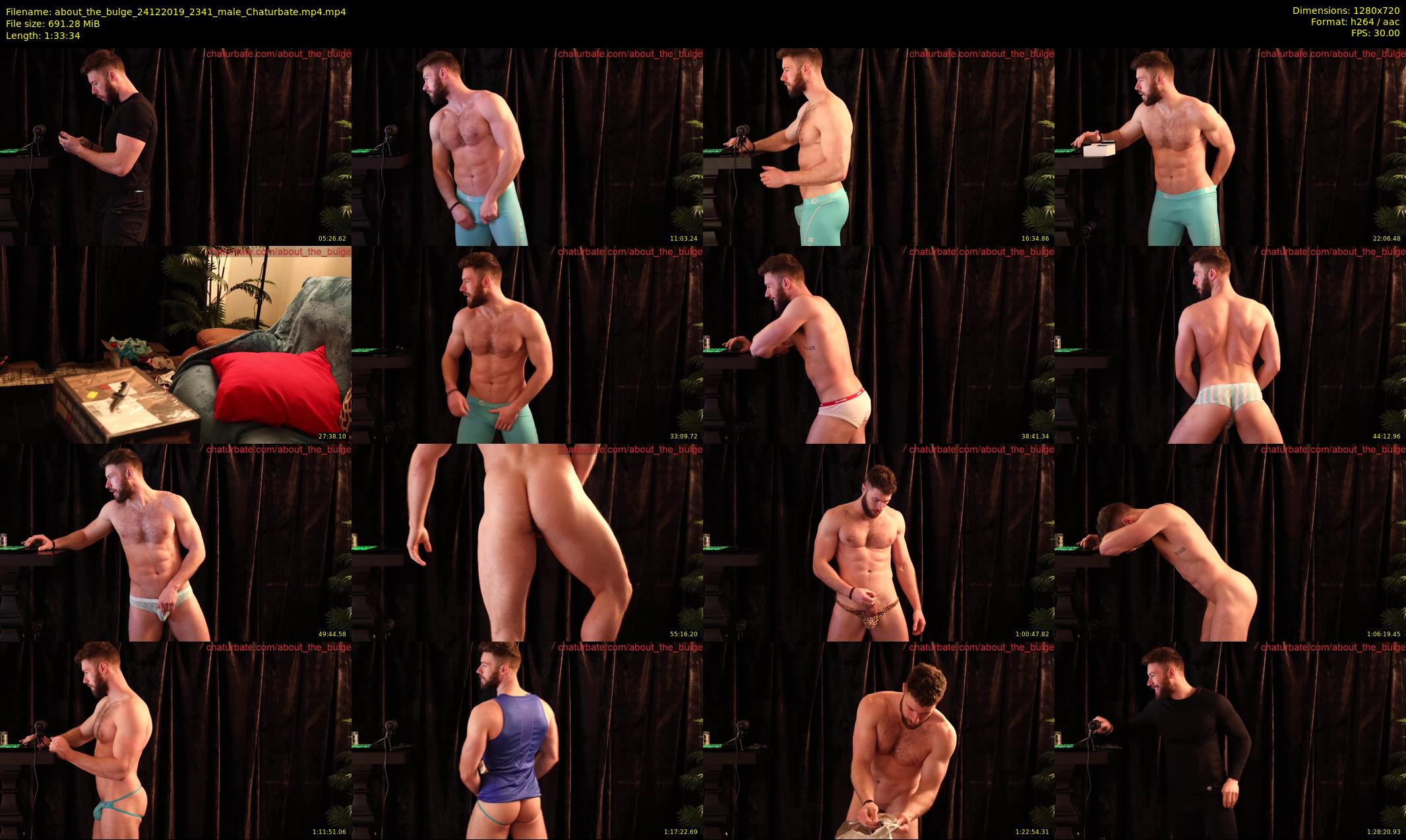 about_the_bulge — 94 minute Chaturbate male cam show recording, 720p, Dec 24, 2019
