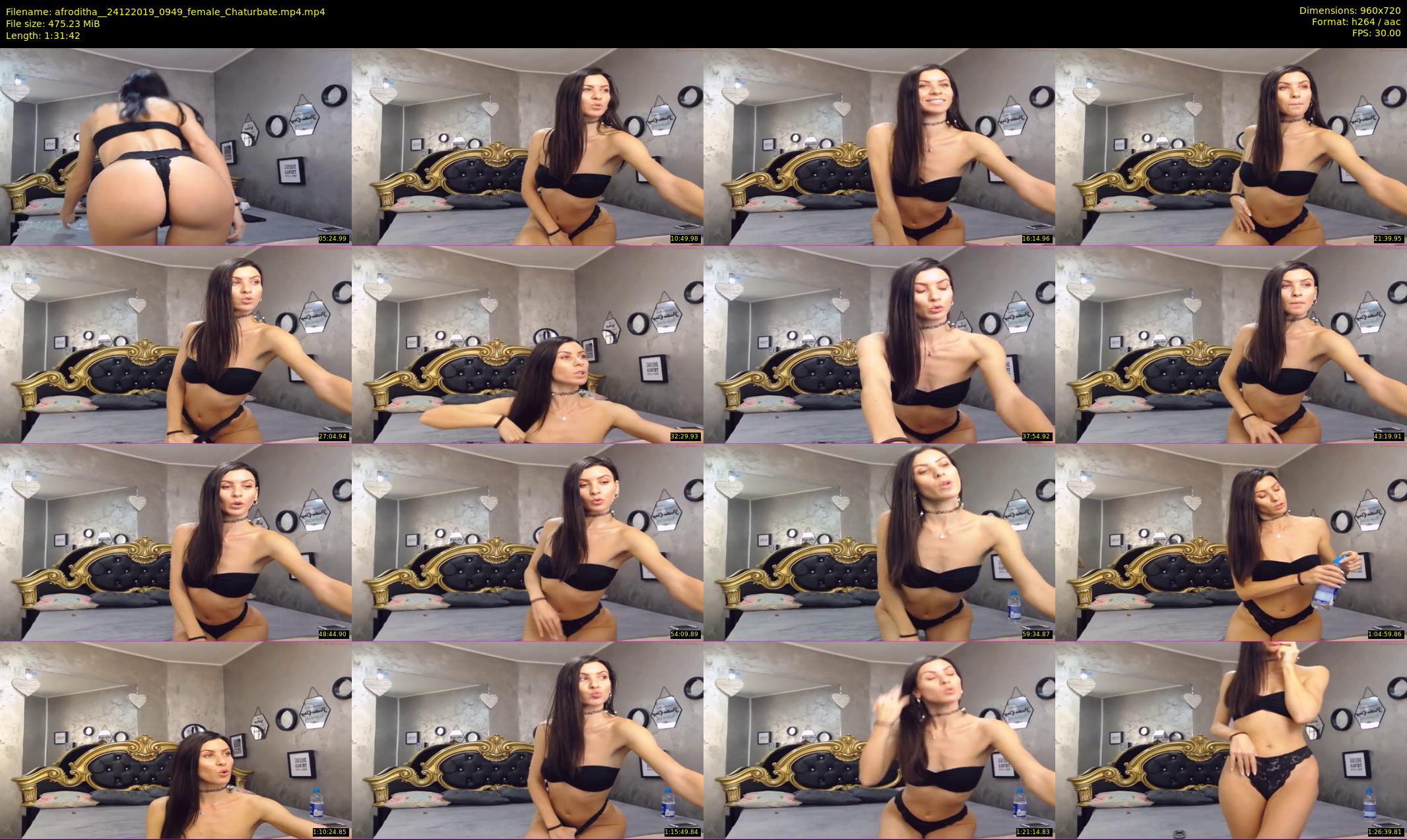 afroditha_ — 92 minute Chaturbate female cam show recording, 720p, Dec 24, 2019