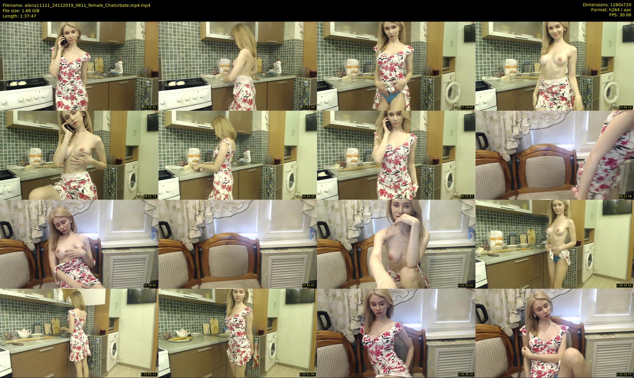 alena11111 — 98 minute Chaturbate female cam show recording, 720p, Dec 24, 2019