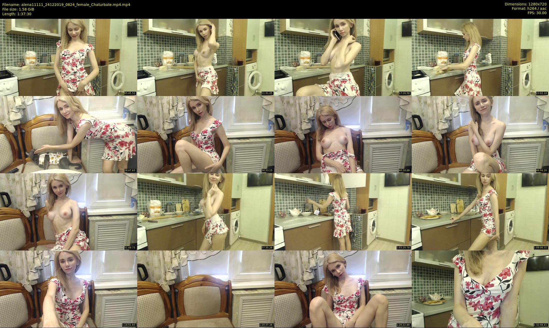 alena11111 — 98 minute Chaturbate female cam show recording, 720p, Dec 24, 2019