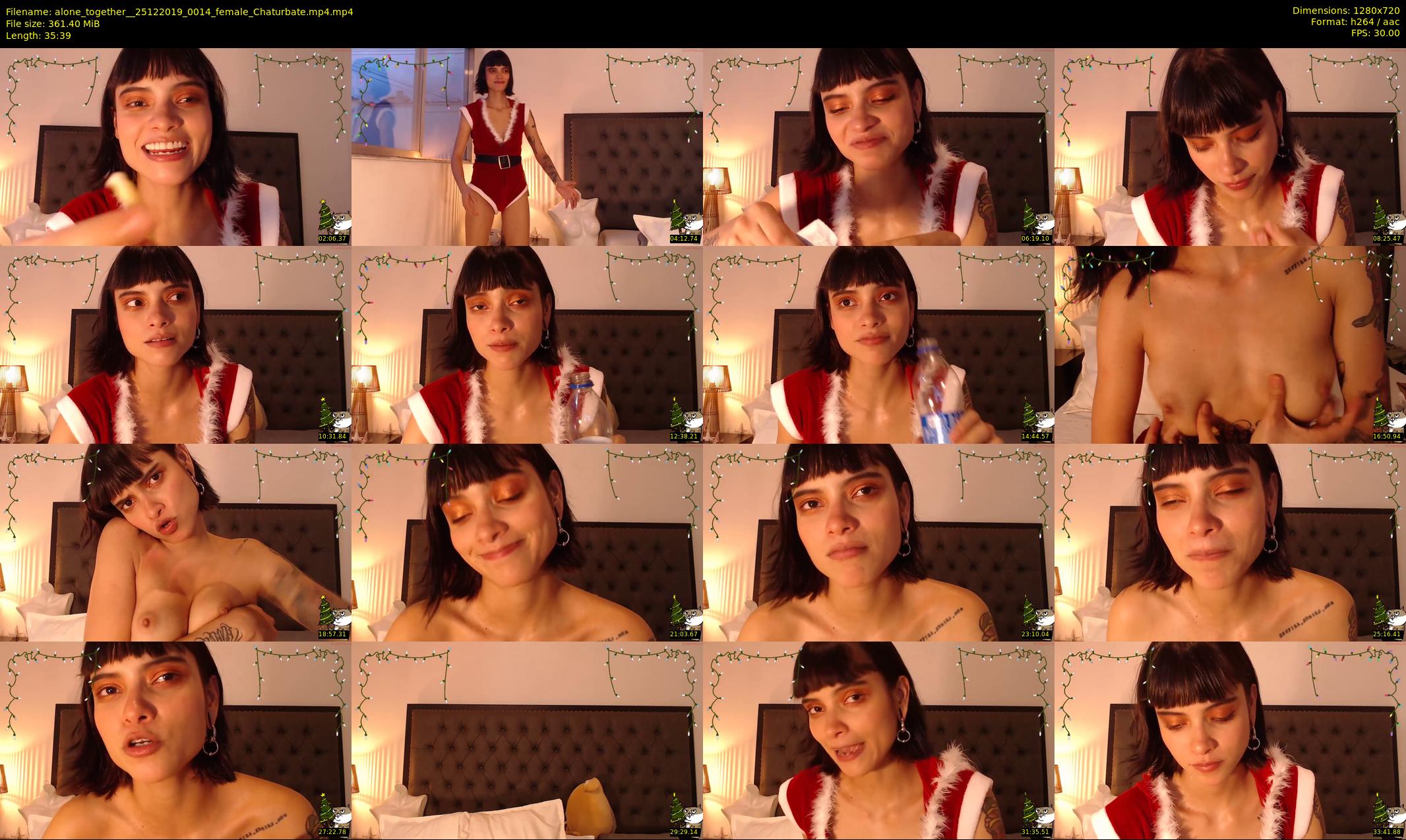 alone_together_ — 36 minute Chaturbate female cam show recording, 720p, Dec 25, 2019