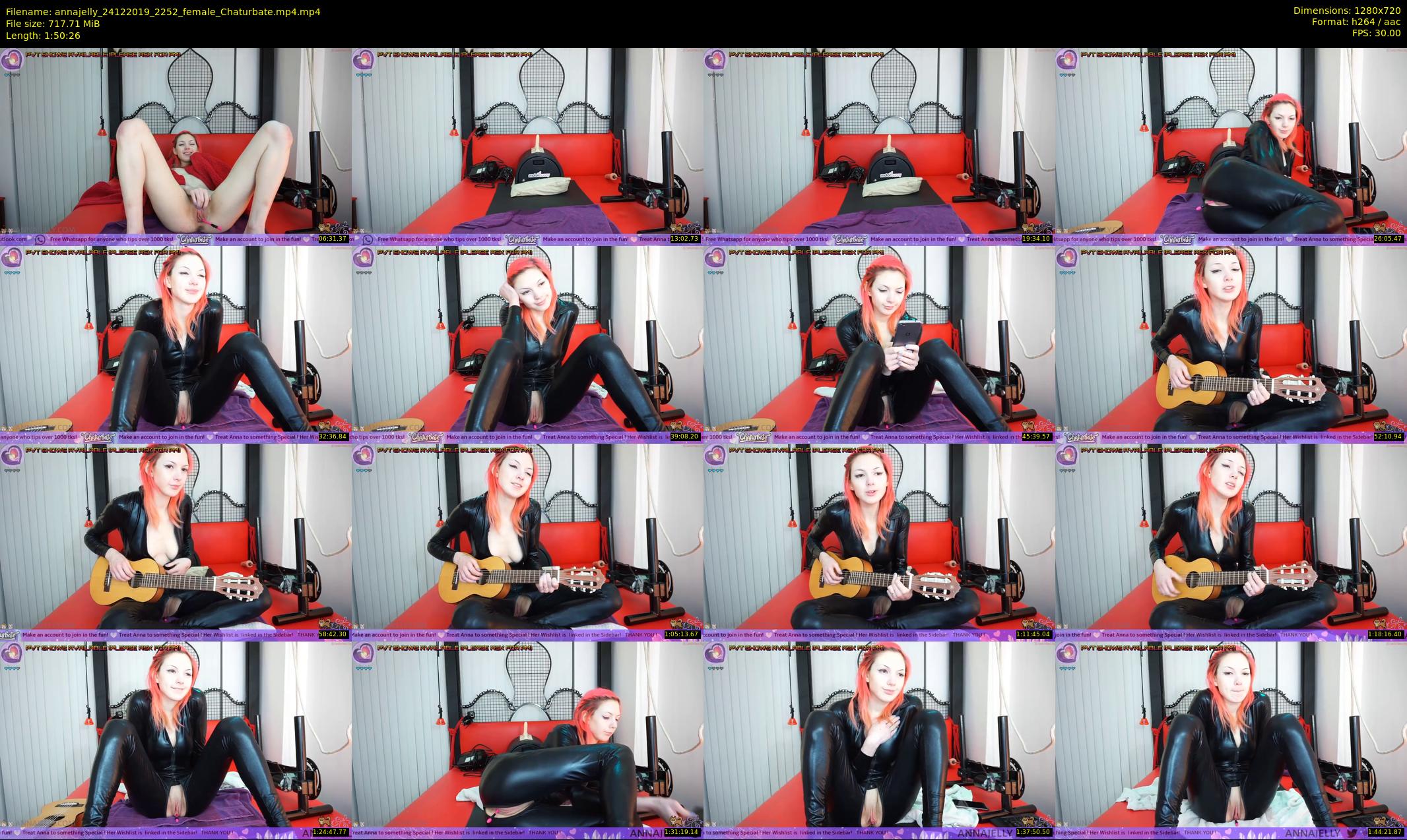 annajelly — 111 minute Chaturbate couple cam show recording, 720p, Dec 24, 2019