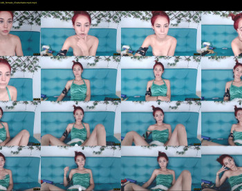 candyred88 — 57 minute Chaturbate female cam show recording, 720p, Dec 24, 2019