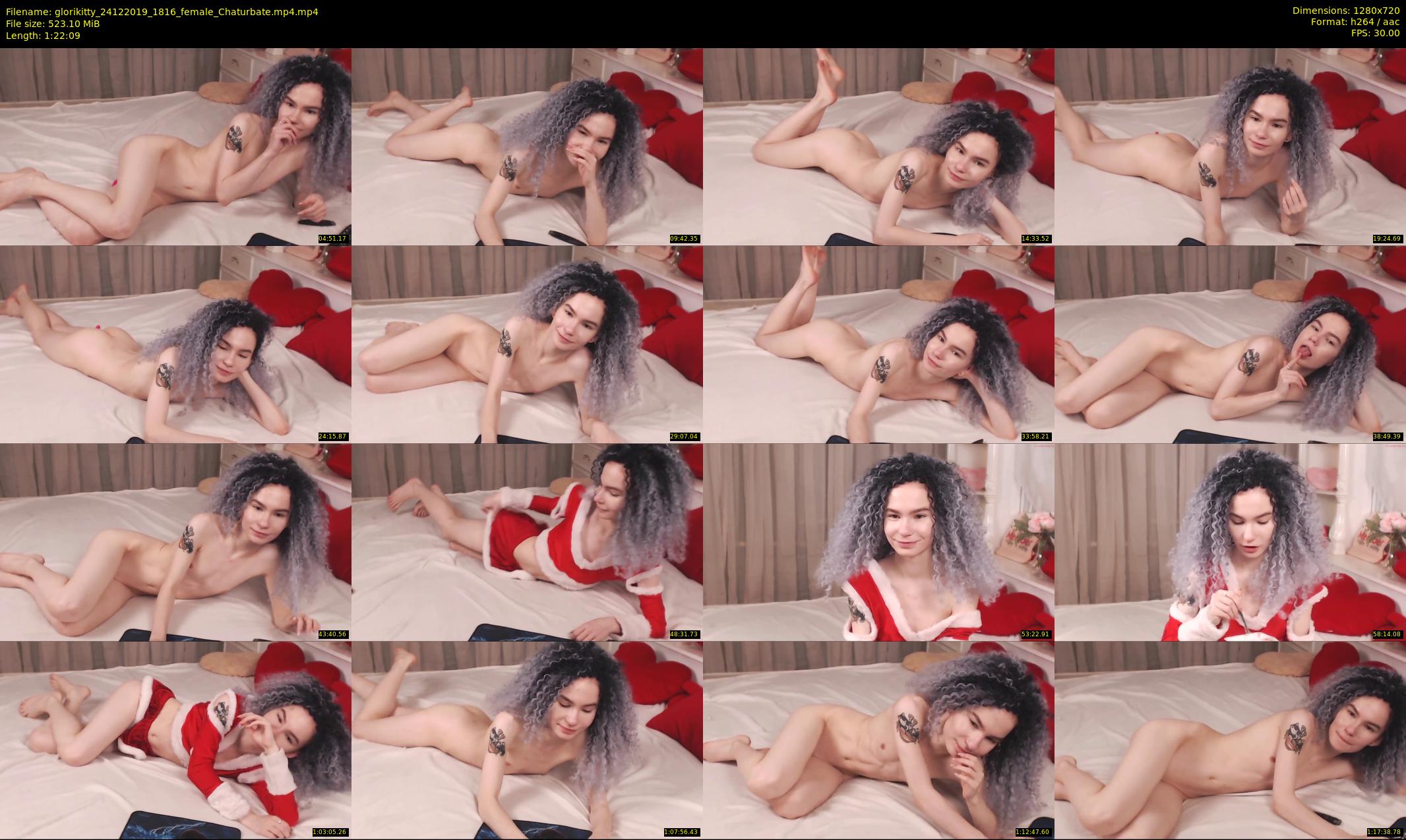 glorikitty — 83 minute Chaturbate female cam show recording, 720p, Dec 24, 2019