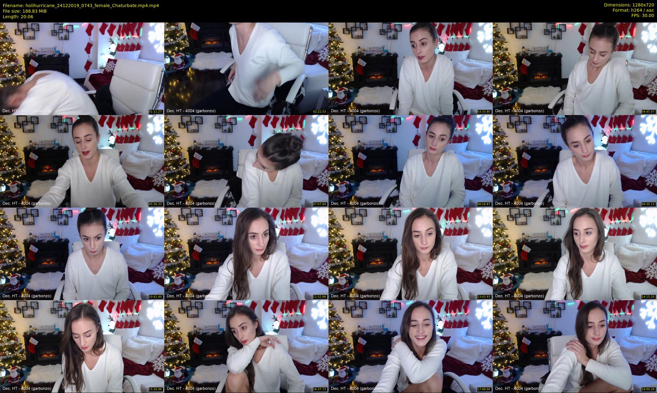 holihurricane — 21 minute Chaturbate female cam show recording, 720p, Dec 24, 2019