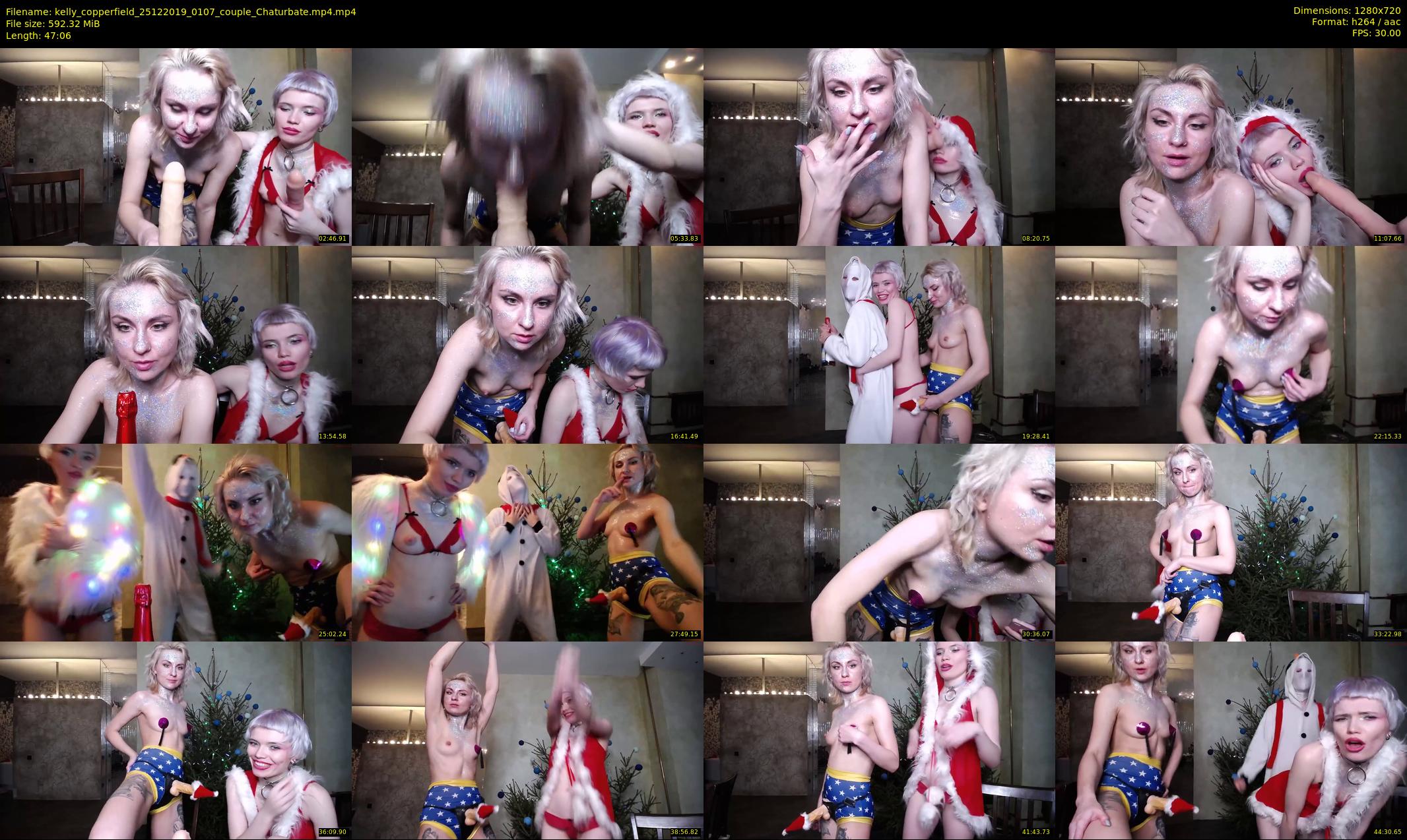 kelly_copperfield — 48 minute Chaturbate female cam show recording, 720p, Dec 25, 2019