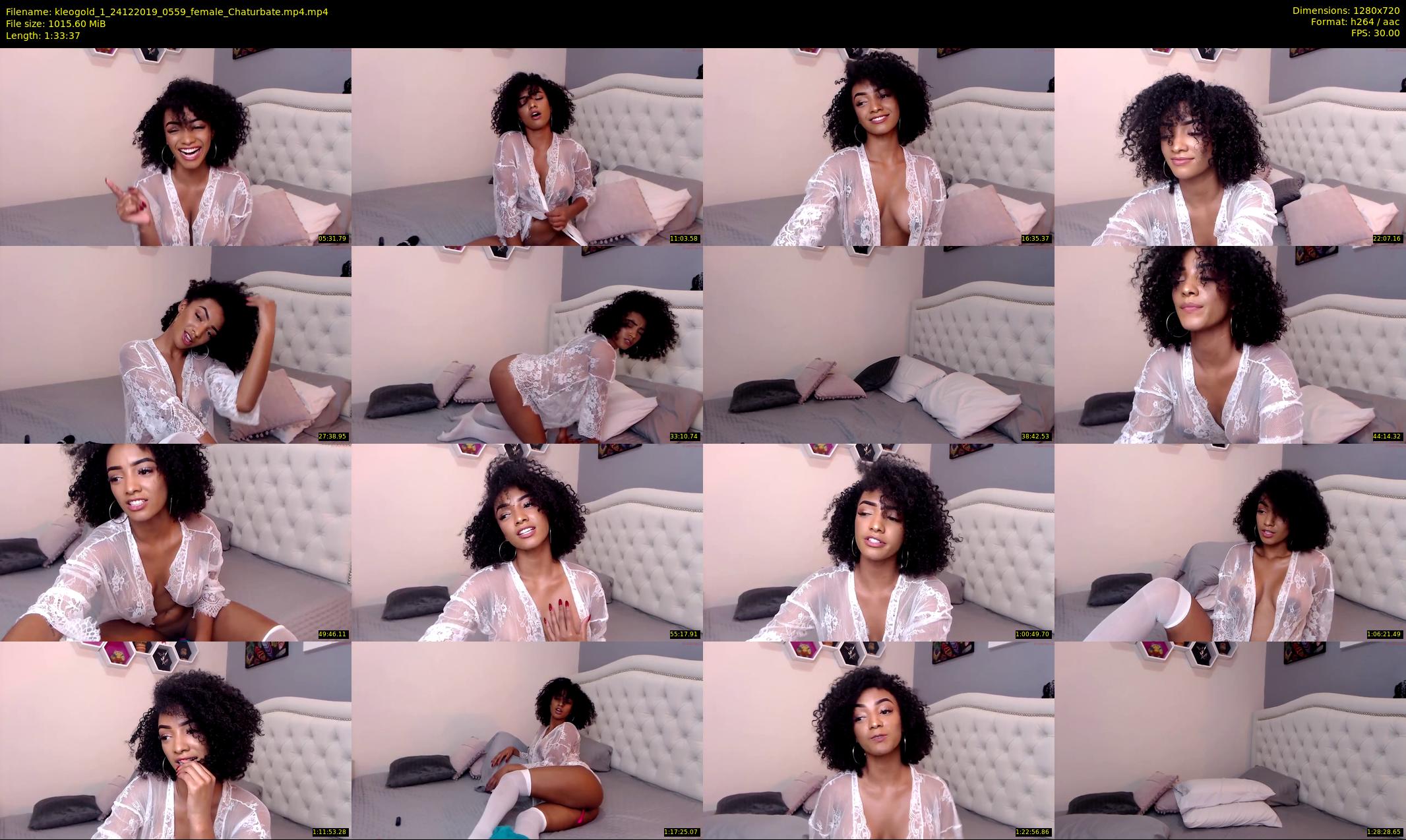 kleogold_1 — 94 minute Chaturbate female cam show recording, 720p, Dec 24, 2019