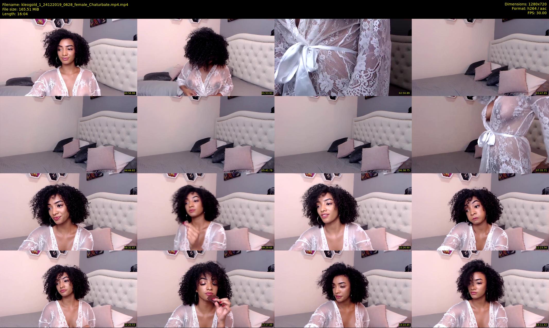 kleogold_1 — 17 minute Chaturbate female cam show recording, 720p, Dec 24, 2019