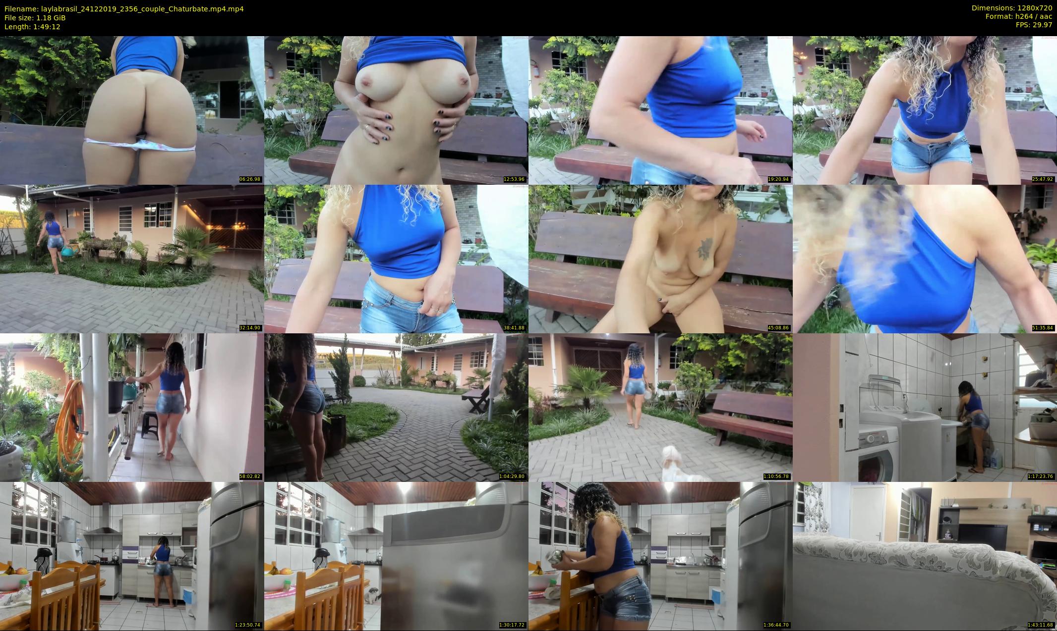 laylabrasil — 110 minute Chaturbate female cam show recording, 720p, Dec 24, 2019