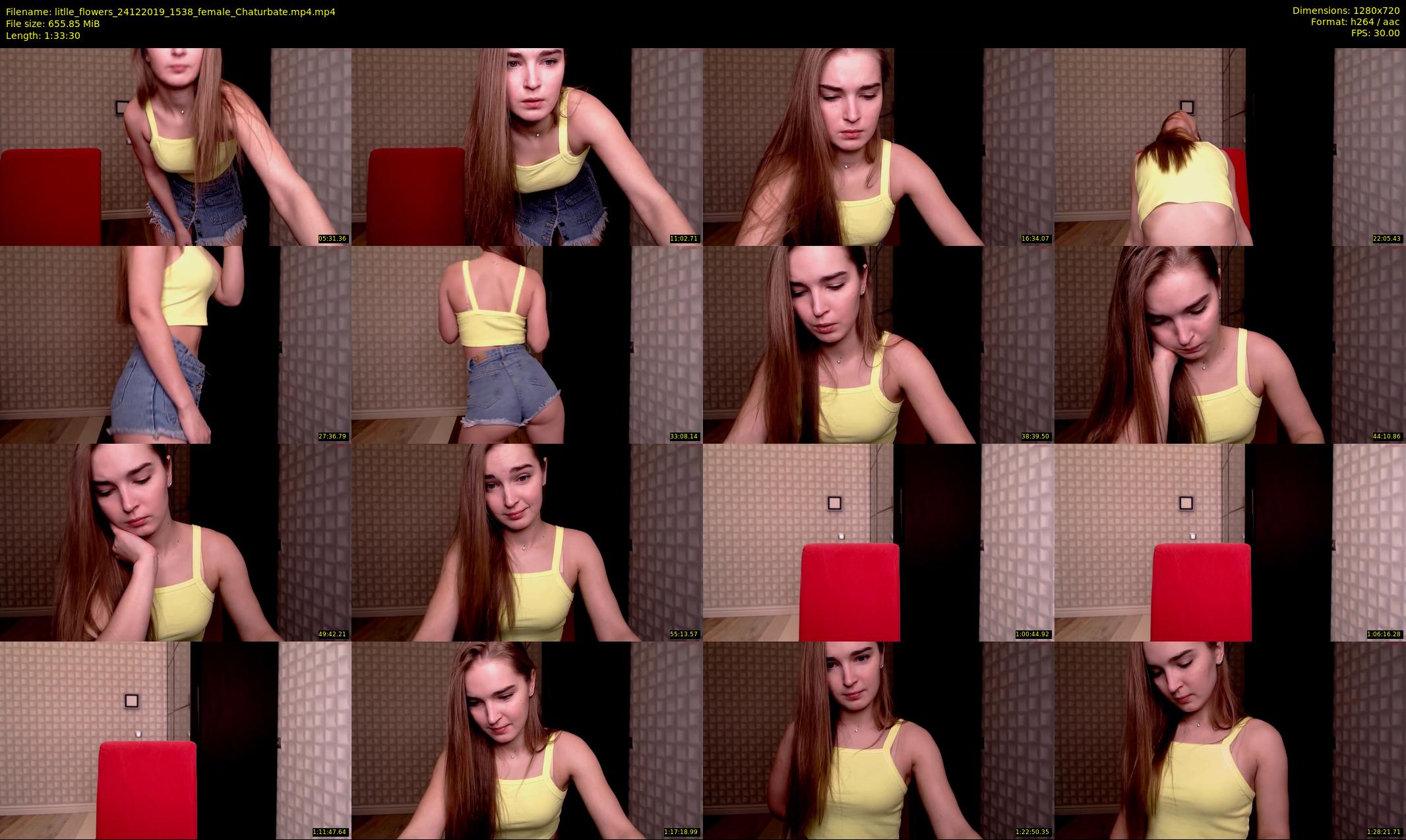 litlle_flowers — 94 minute Chaturbate female cam show recording, 720p, Dec 24, 2019