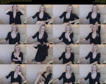 mallinia — 35 minute Chaturbate female cam show recording, 480p, Dec 24, 2019