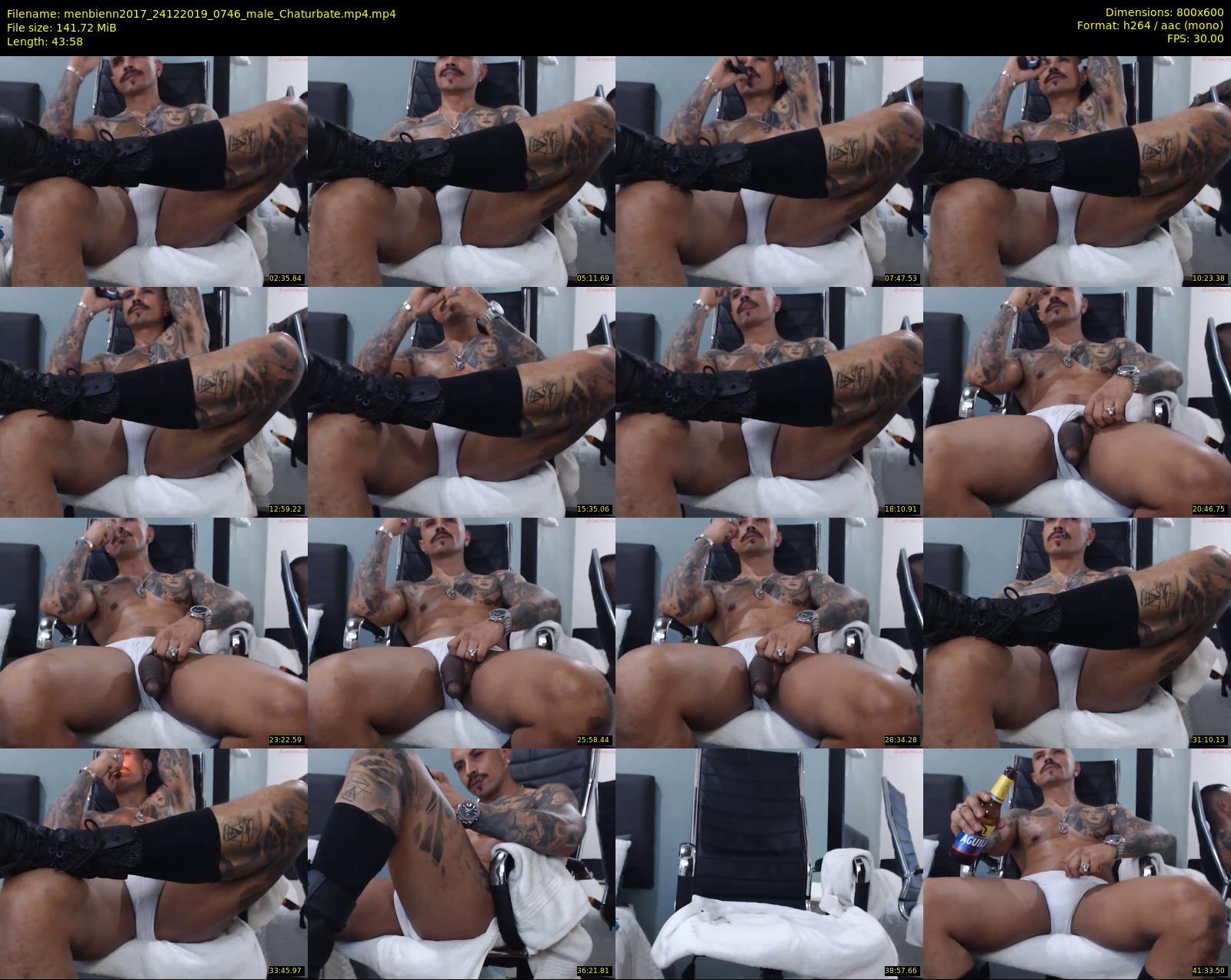 menbienn2017 — 44 minute Chaturbate male cam show recording, 480p, Dec 24, 2019