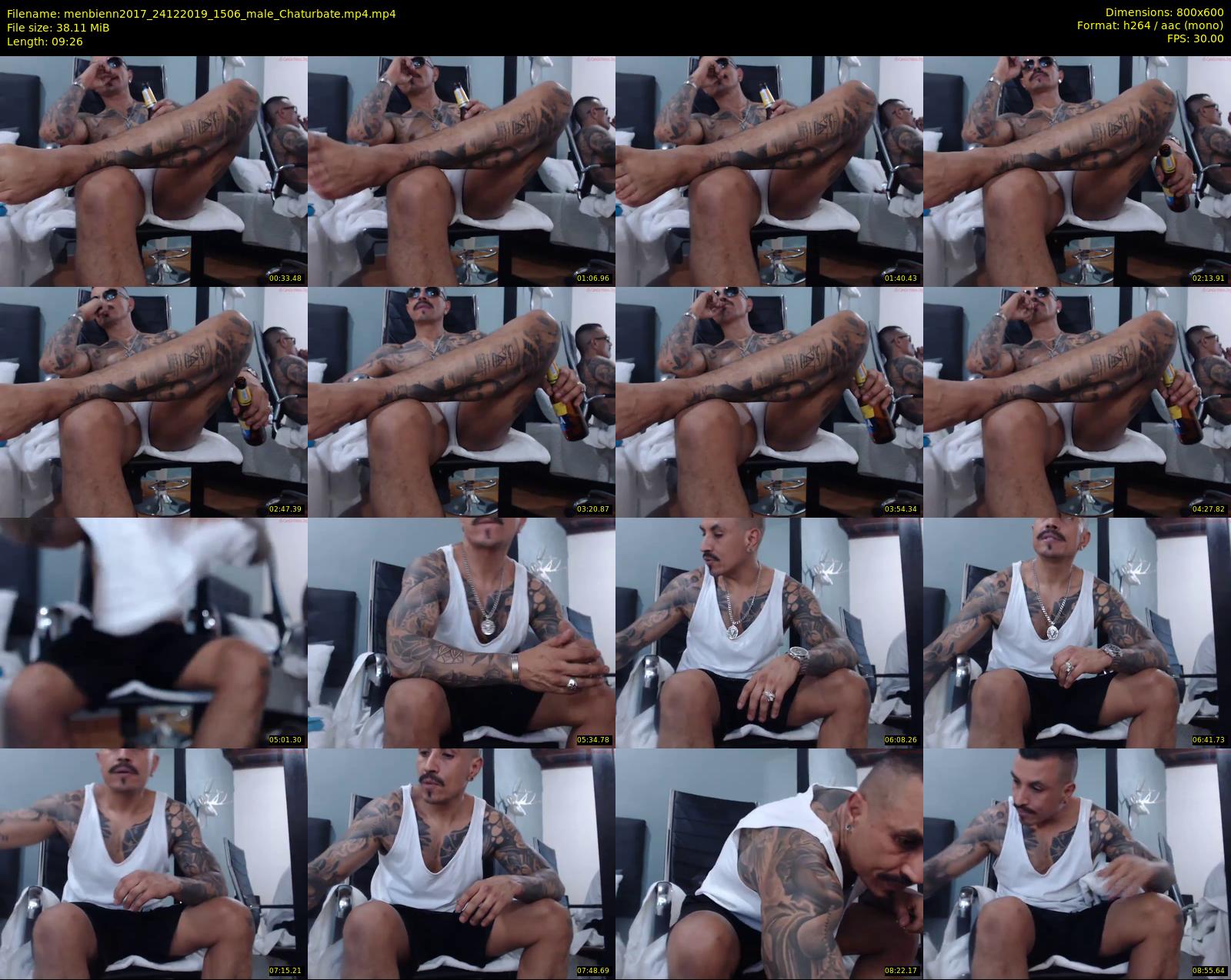 menbienn2017 — 10 minute Chaturbate male cam show recording, 480p, Dec 24, 2019