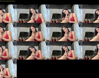 milanatwice — 7 minute Chaturbate female cam show recording, 720p, Dec 24, 2019
